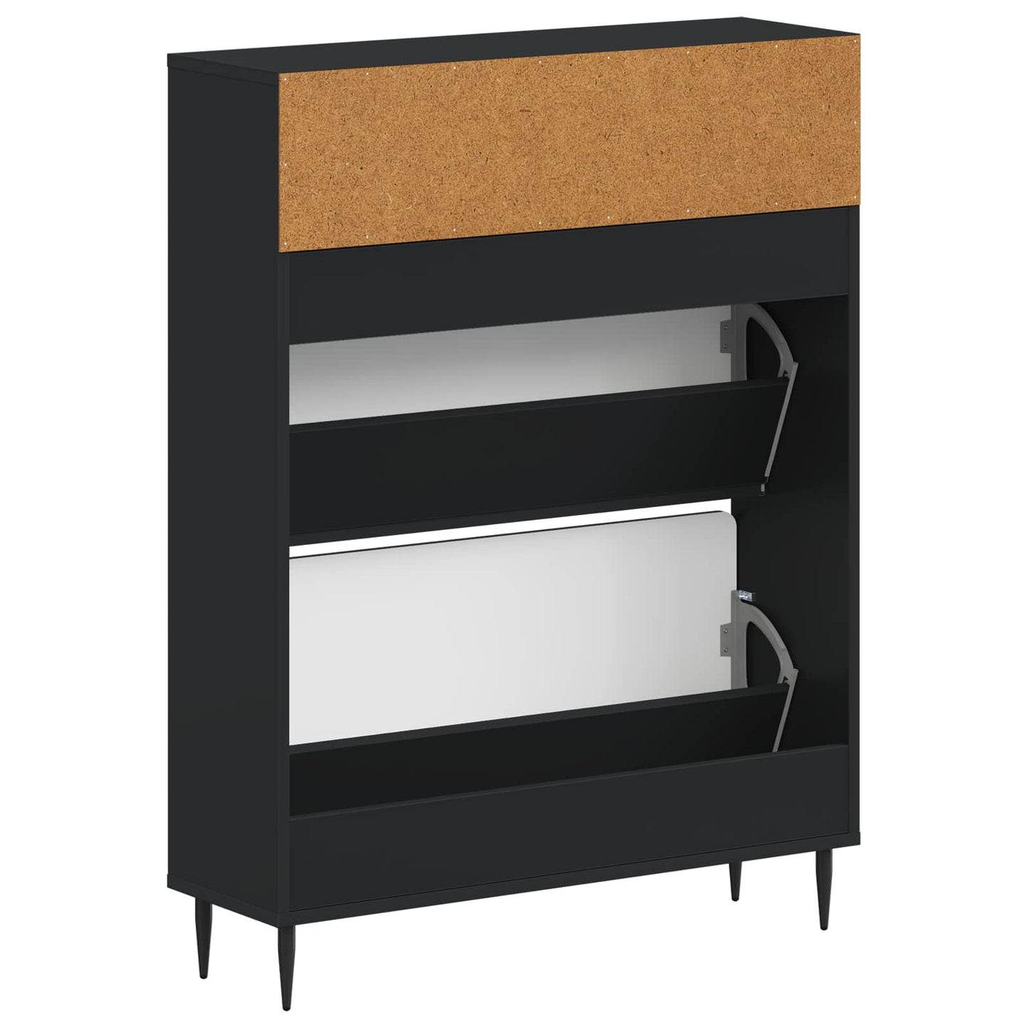vidaXL Ντουλάπα Παπουτσιών ZWOLLE 78 x 24 x 103 εκ. Επεξεργασμένο Ξύλο