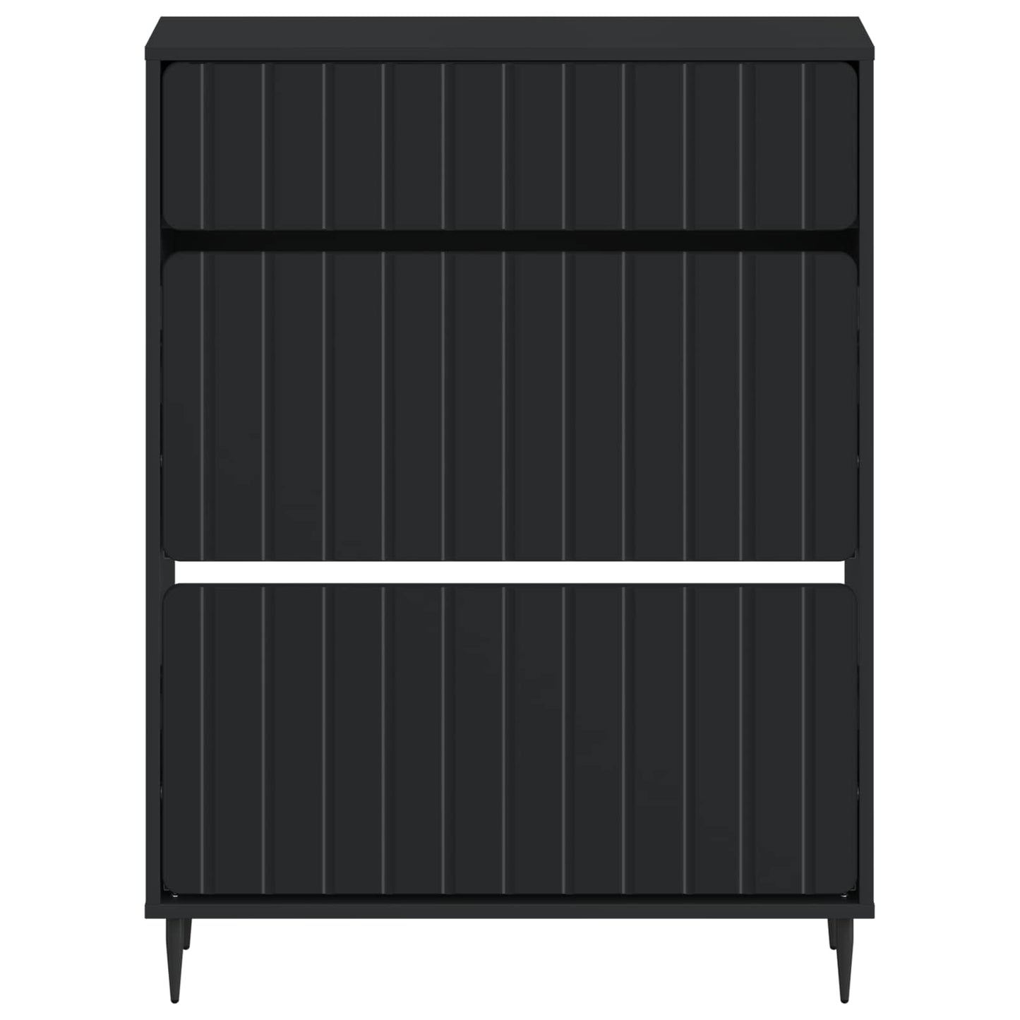 vidaXL Ντουλάπα Παπουτσιών ZWOLLE 78 x 24 x 103 εκ. Επεξεργασμένο Ξύλο