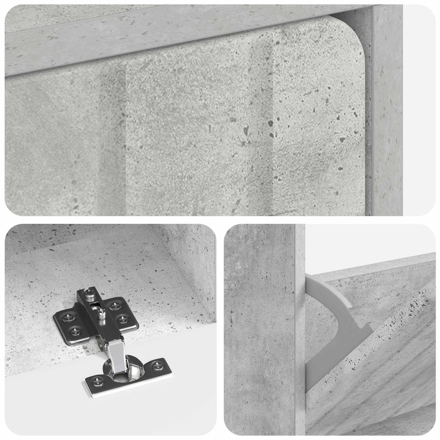 vidaXL Ντουλάπα Παπουτσιών ZWOLLE 78 x 24 x 103 εκ. Επεξεργασμένο Ξύλο