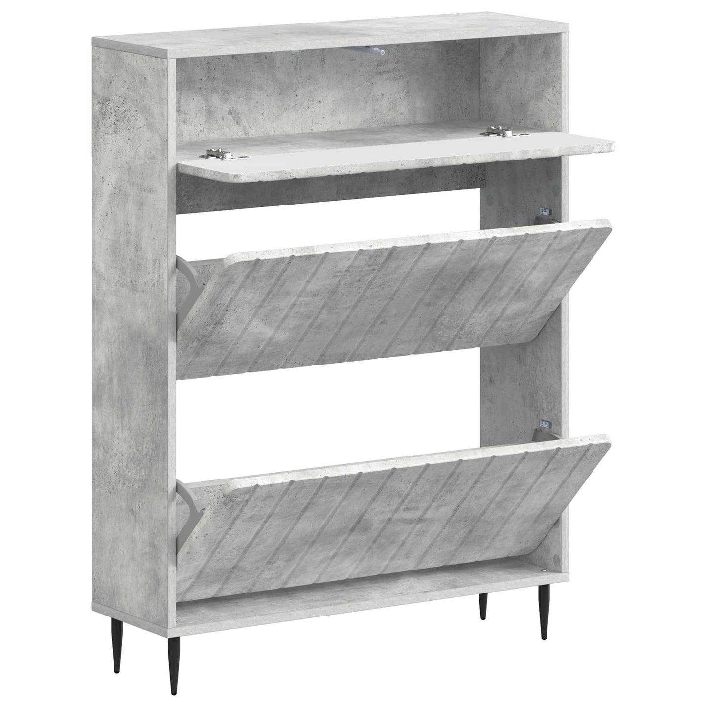 vidaXL Ντουλάπα Παπουτσιών ZWOLLE 78 x 24 x 103 εκ. Επεξεργασμένο Ξύλο