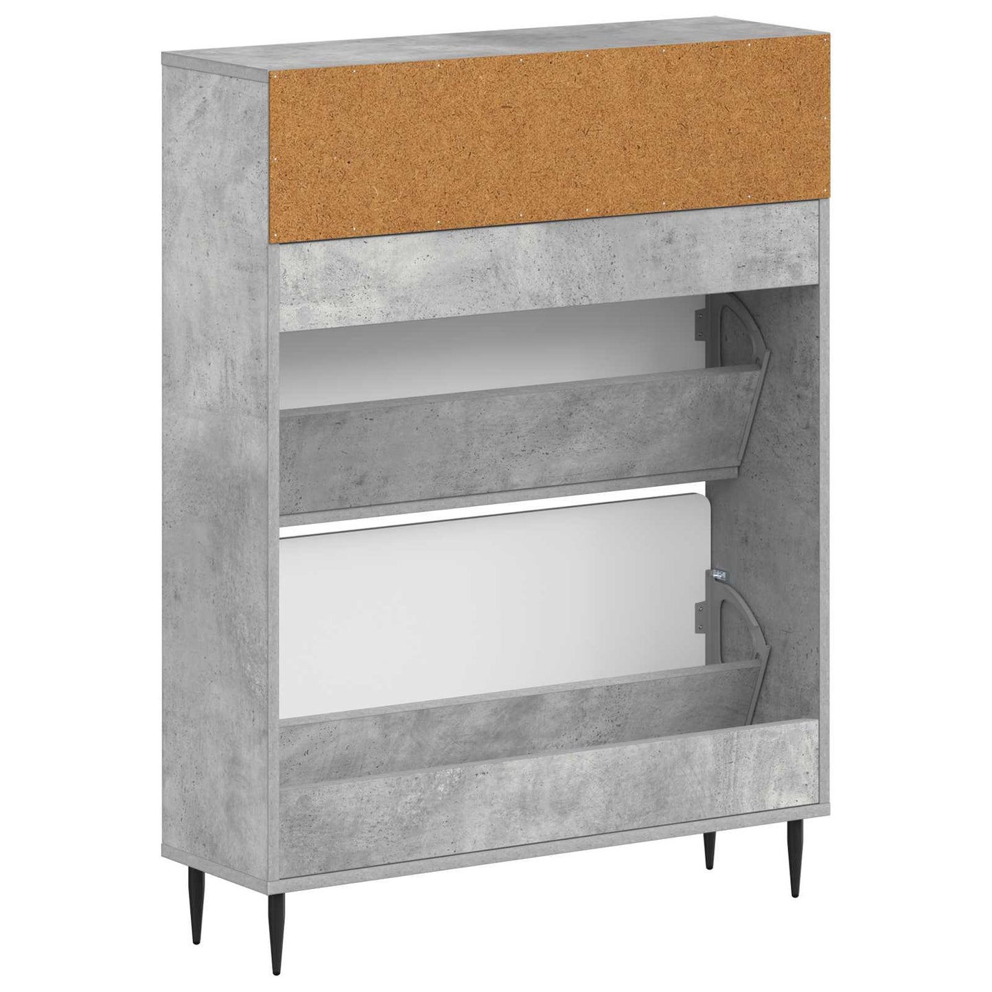 vidaXL Ντουλάπα Παπουτσιών ZWOLLE 78 x 24 x 103 εκ. Επεξεργασμένο Ξύλο