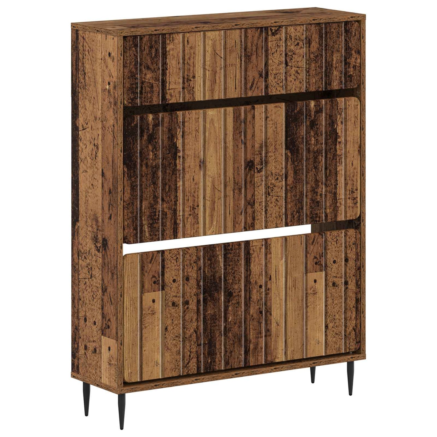 vidaXL Ντουλάπα Παπουτσιών ZWOLLE 78 x 24 x 103 εκ. Επεξεργασμένο Ξύλο