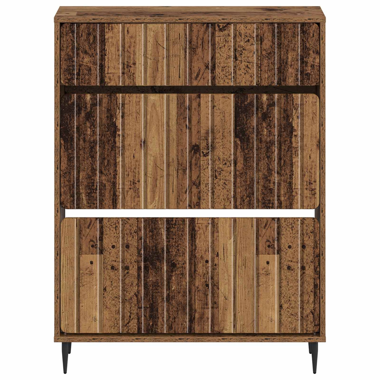 vidaXL Ντουλάπα Παπουτσιών ZWOLLE 78 x 24 x 103 εκ. Επεξεργασμένο Ξύλο