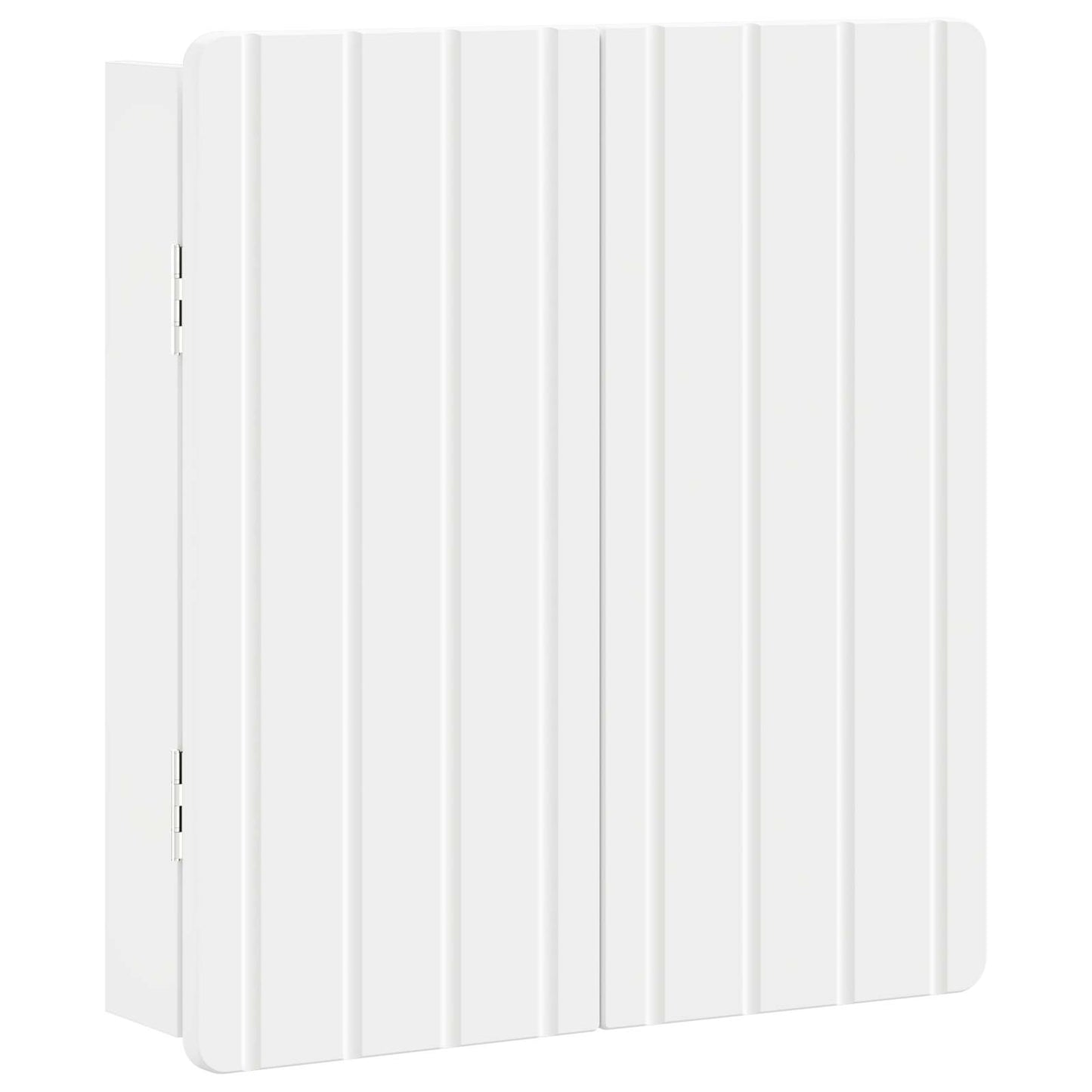 vidaXL Ντουλάπα Πινάκων Βελών ZWOLLE Λευκό 52,5 x 10,5 x 57,5 εκ