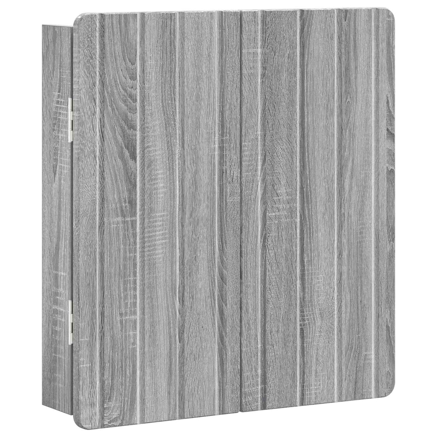 vidaXL Ντουλάπα Πινάκων Βελών ZWOLLE Γκρι Sonoma 52,5 x 10,5 x 57,5 εκ