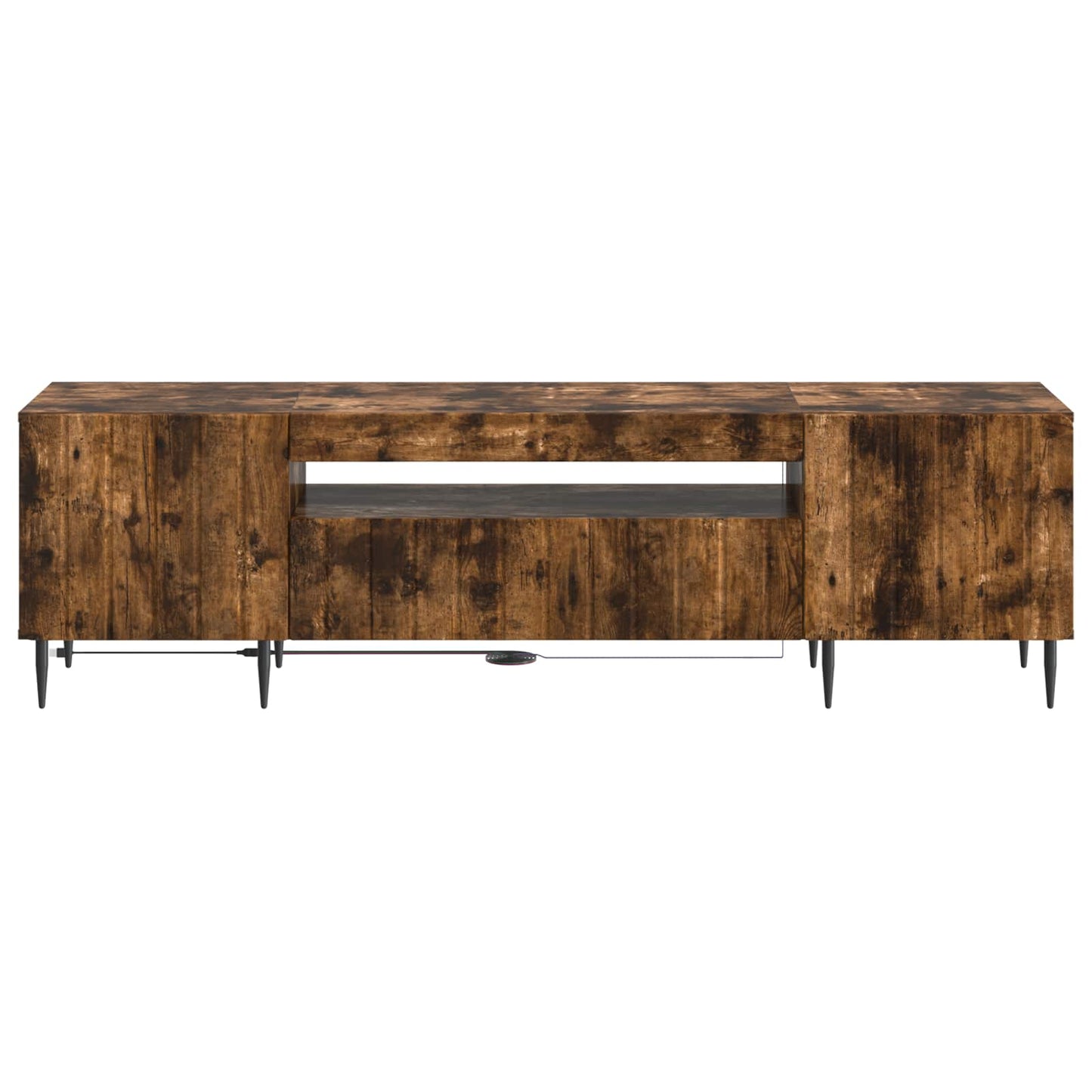 vidaXL Ντουλάπα LED Τηλεόρασης ZWOLLE 153 x 35 x 43 εκ