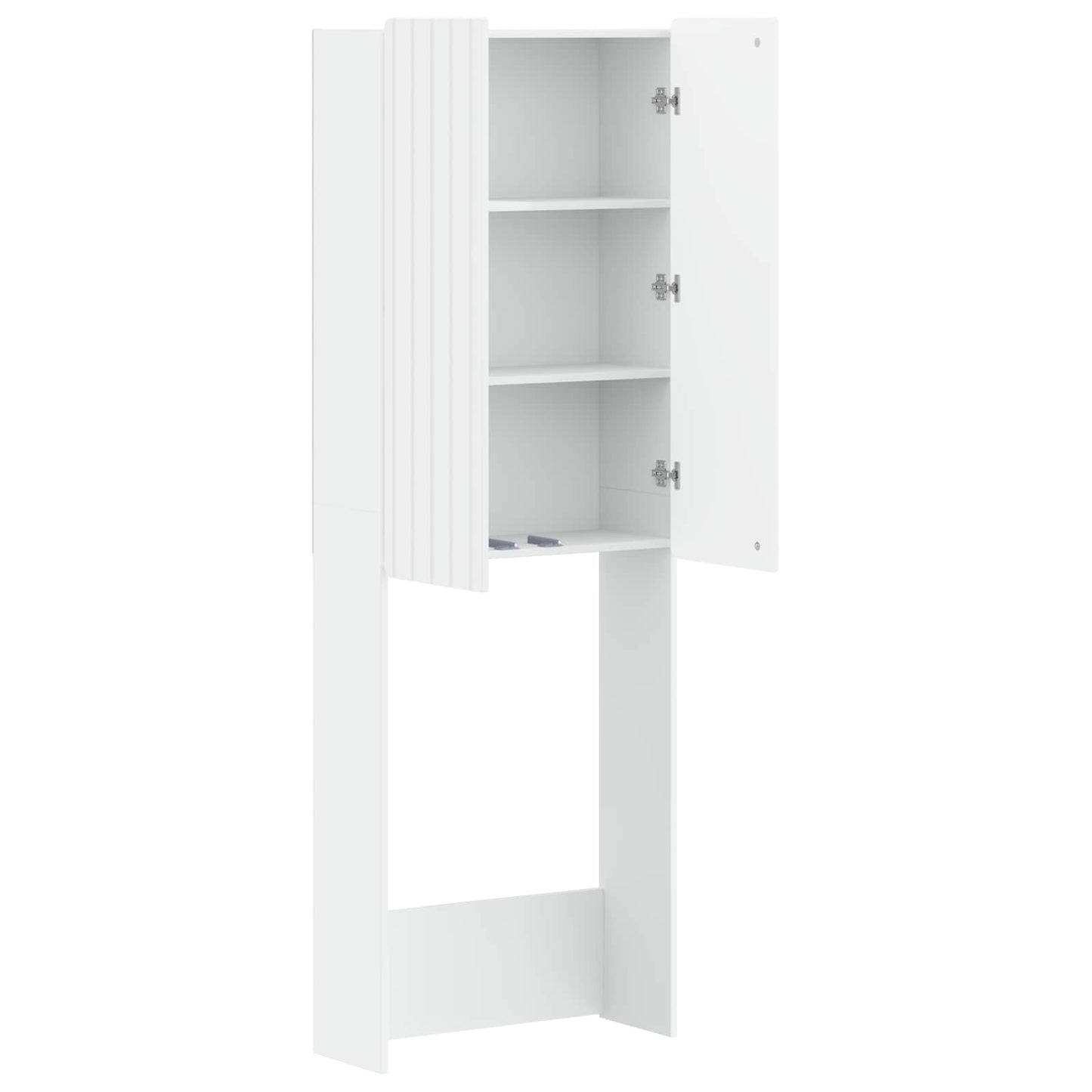 vidaXL Ντουλάπα τουαλέτας ZWOLLE Λευκό 66 x 25,5 x 190 εκ.