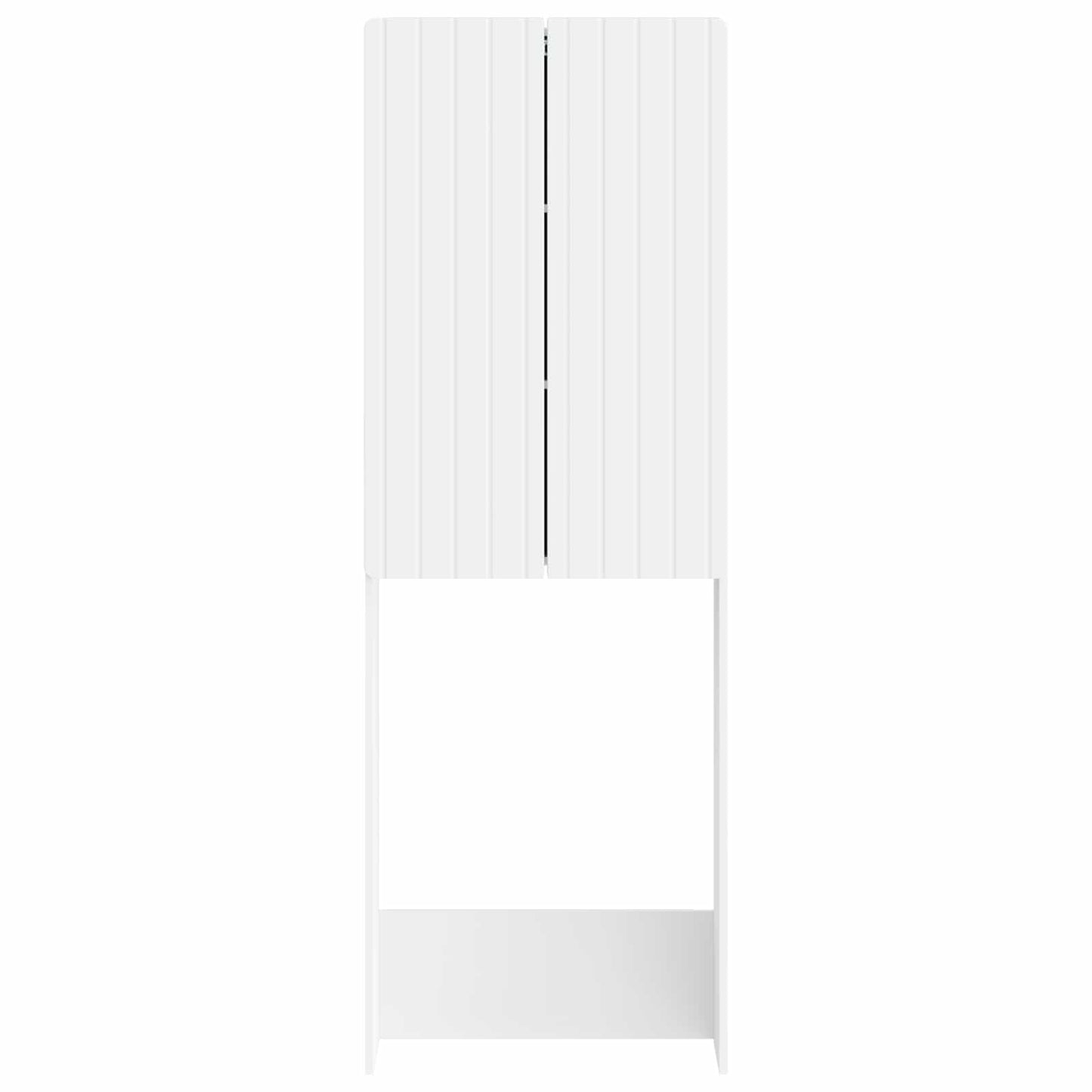 vidaXL Ντουλάπα τουαλέτας ZWOLLE Λευκό 66 x 25,5 x 190 εκ.