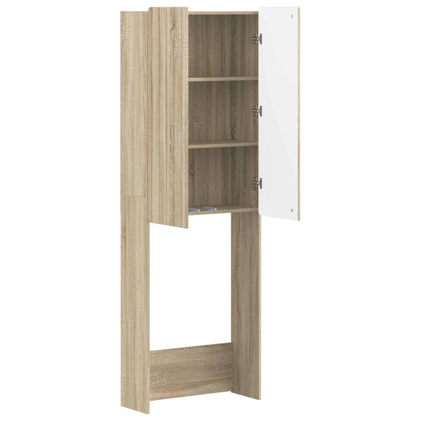 vidaXL Ντουλάπα τουαλέτας ZWOLLE Sonoma Δρυς 66 x 25,5 x 190 εκ.