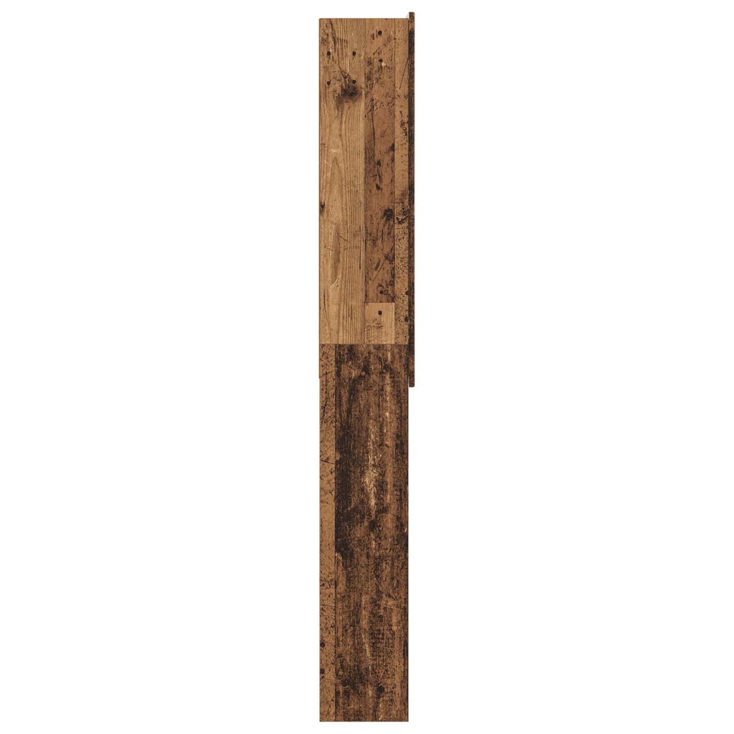 vidaXL Ντουλάπα τουαλέτας ZWOLLE Παλαιωμένο ξύλο 66 x 25,5 x 190 εκ.