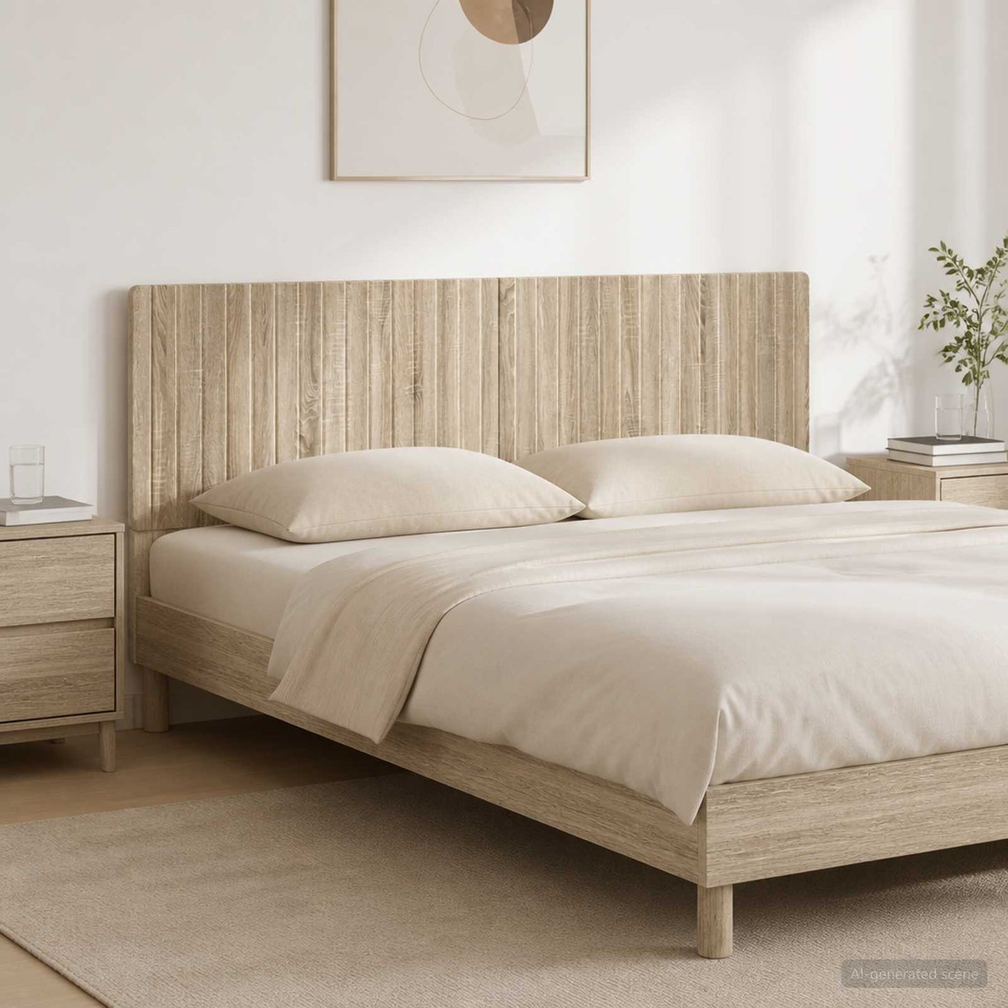 vidaXL Κεφαλάρι Τοίχου ZWOLLE Sonoma Δρυς Επεξεργασμένο Ξύλο