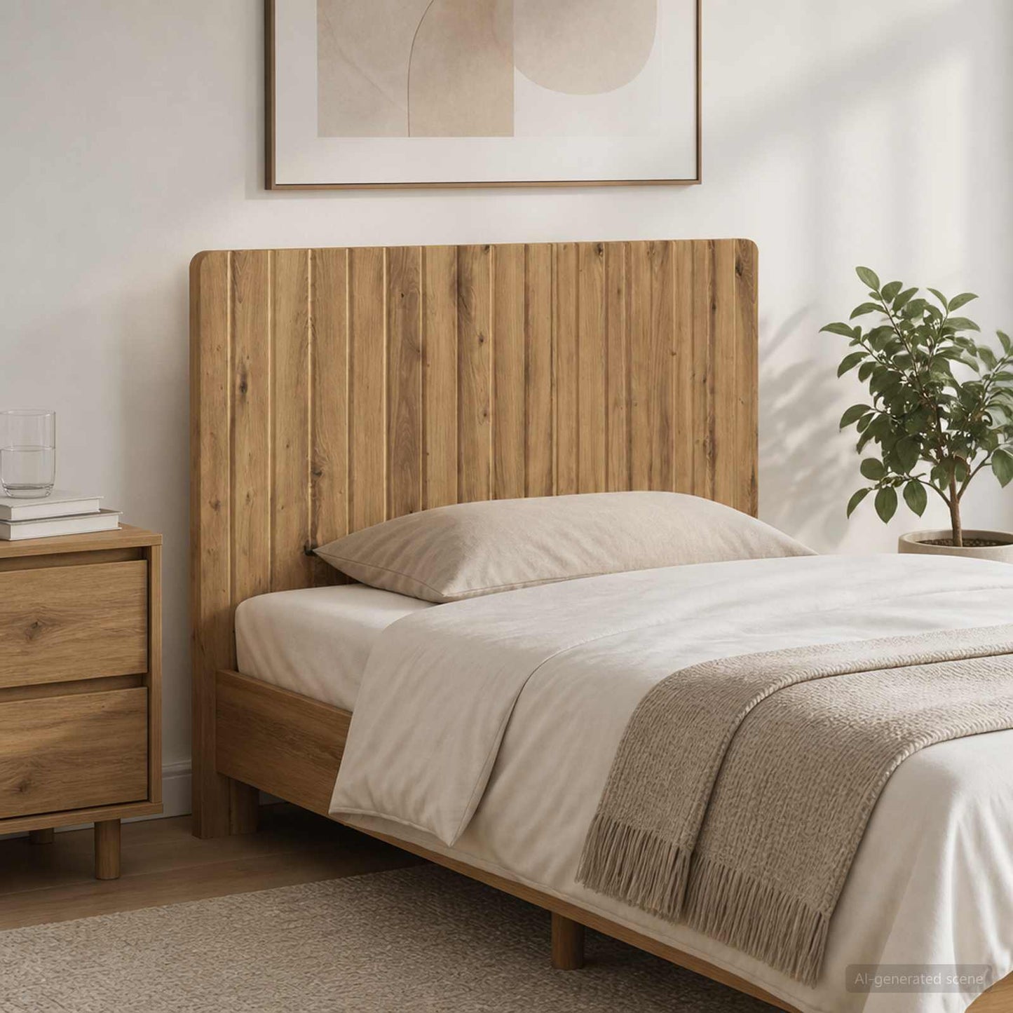 vidaXL Κεφαλάρι Τοίχου ZWOLLE Artisan Δρυς Επεξεργασμένο Ξύλο