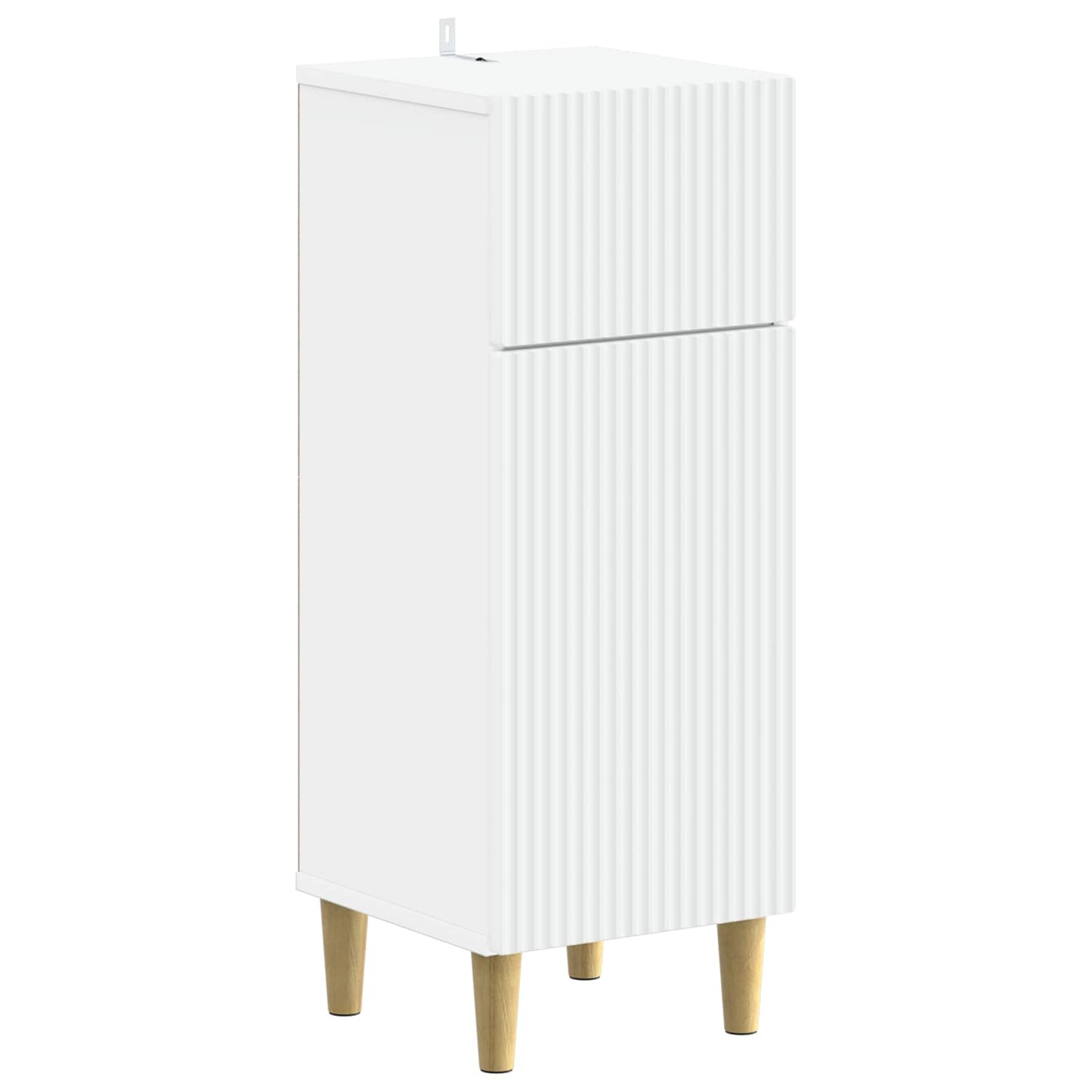 vidaXL Ντουλάπι Αποθήκευσης Μπάνιου ARNHEM Λευκό 30 x 31 x 80 εκ.