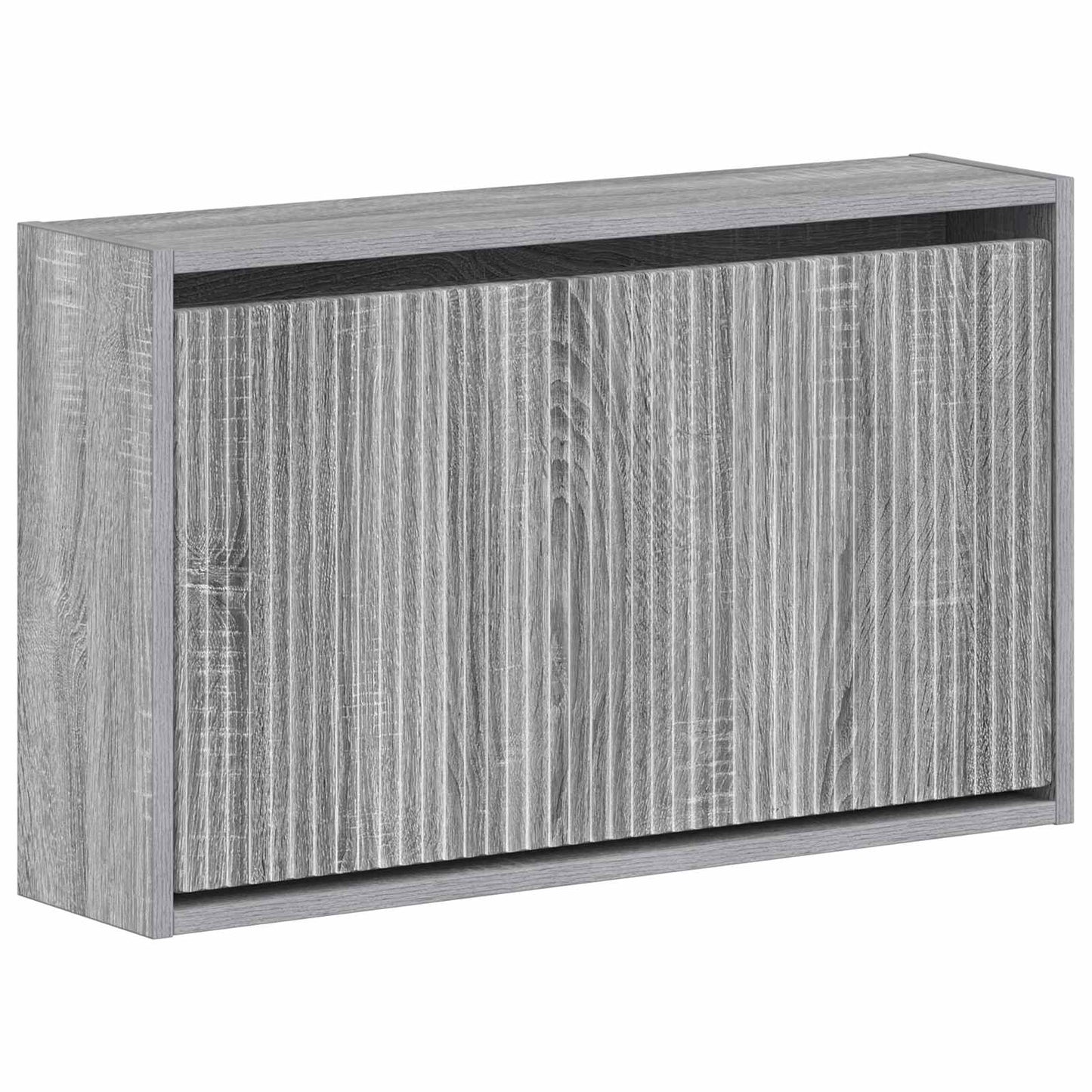 vidaXL Τοίχου Ντουλάπα Παπουτσιών ARNHEM 71 x 17 x 43 εκ Γκρι Sonoma