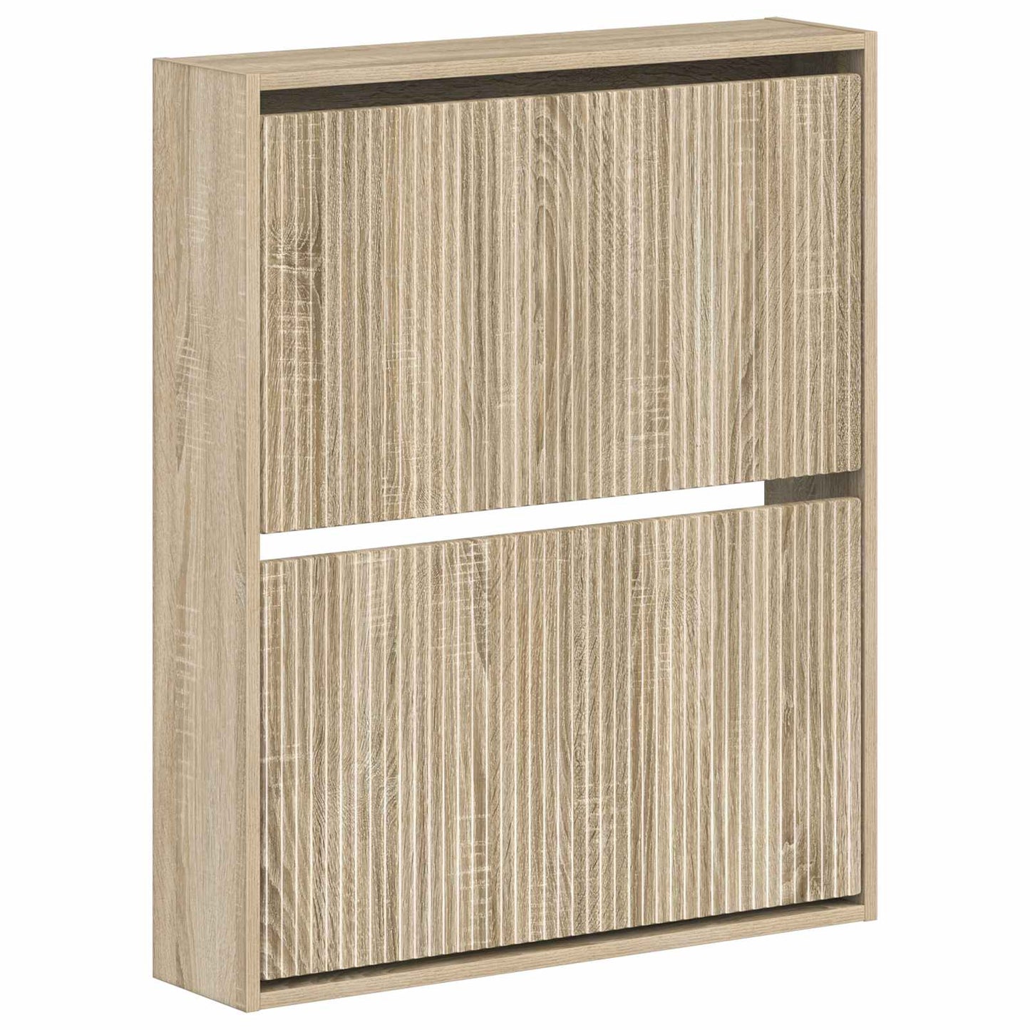 vidaXL Τοίχου Ντουλάπα Παπουτσιών ARNHEM 71 x 17 x 86 εκ. Sonoma Δρυς