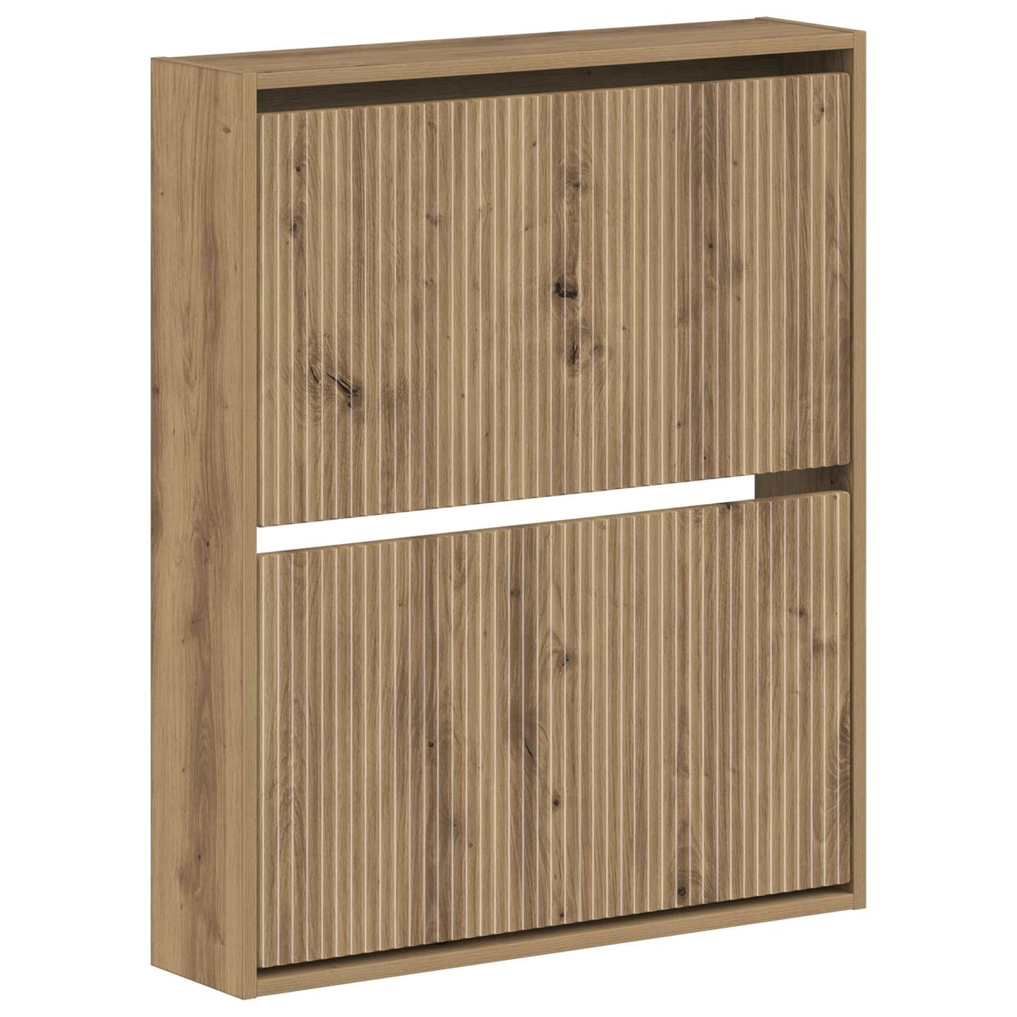 vidaXL Τοίχου Ντουλάπα Παπουτσιών ARNHEM 71 x 17 x 86 εκ. Artisan Δρυς
