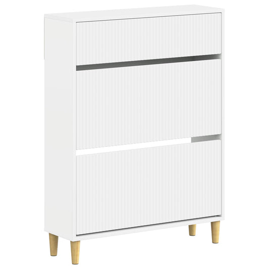 vidaXL Ντουλάπα Παπουτσιών ARNHEM 78 x 24 x 103 εκ. Επεξεργασμένο Ξύλο