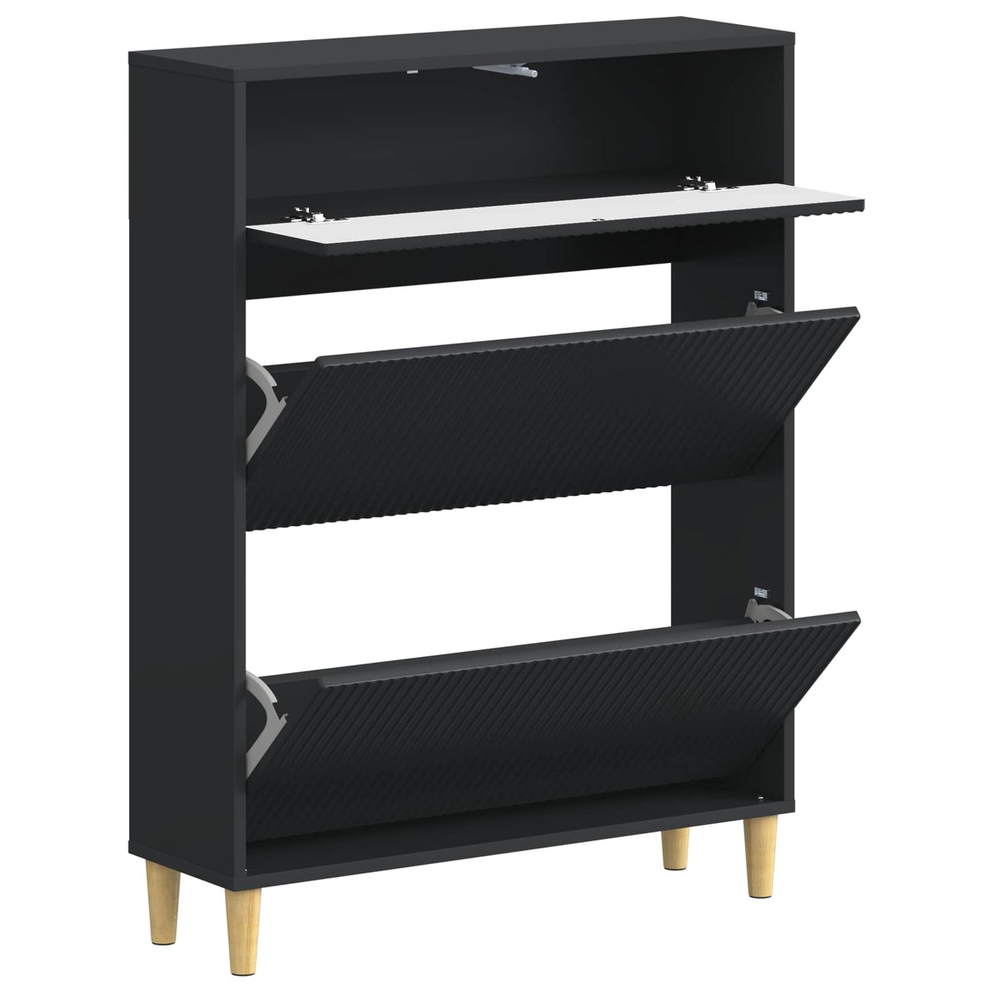 vidaXL Ντουλάπα Παπουτσιών ARNHEM 78 x 24 x 103 εκ. Επεξεργασμένο Ξύλο
