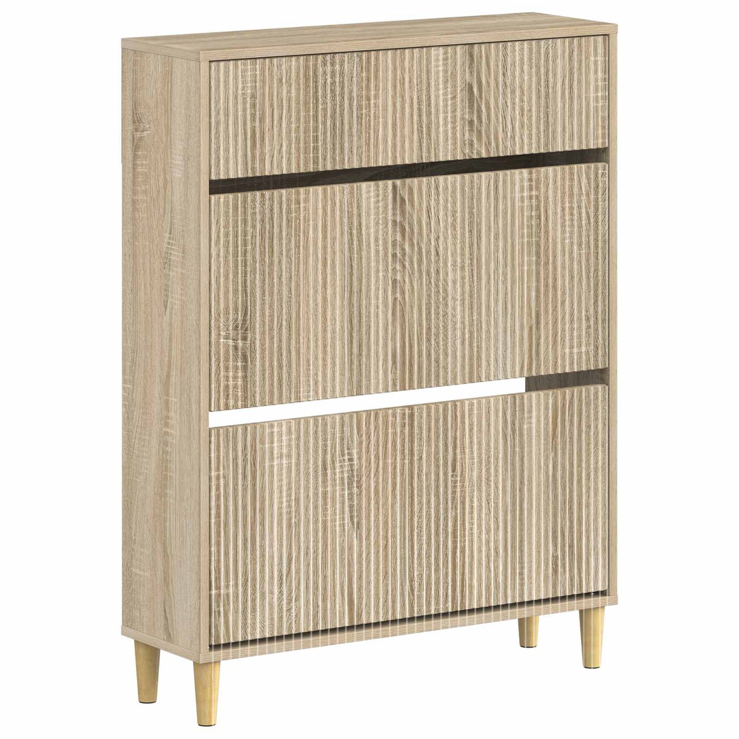 vidaXL Ντουλάπα Παπουτσιών ARNHEM 78 x 24 x 103 εκ. Επεξεργασμένο Ξύλο