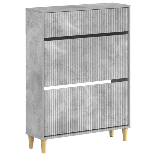 vidaXL Ντουλάπα Παπουτσιών ARNHEM 78 x 24 x 103 εκ. Επεξεργασμένο Ξύλο