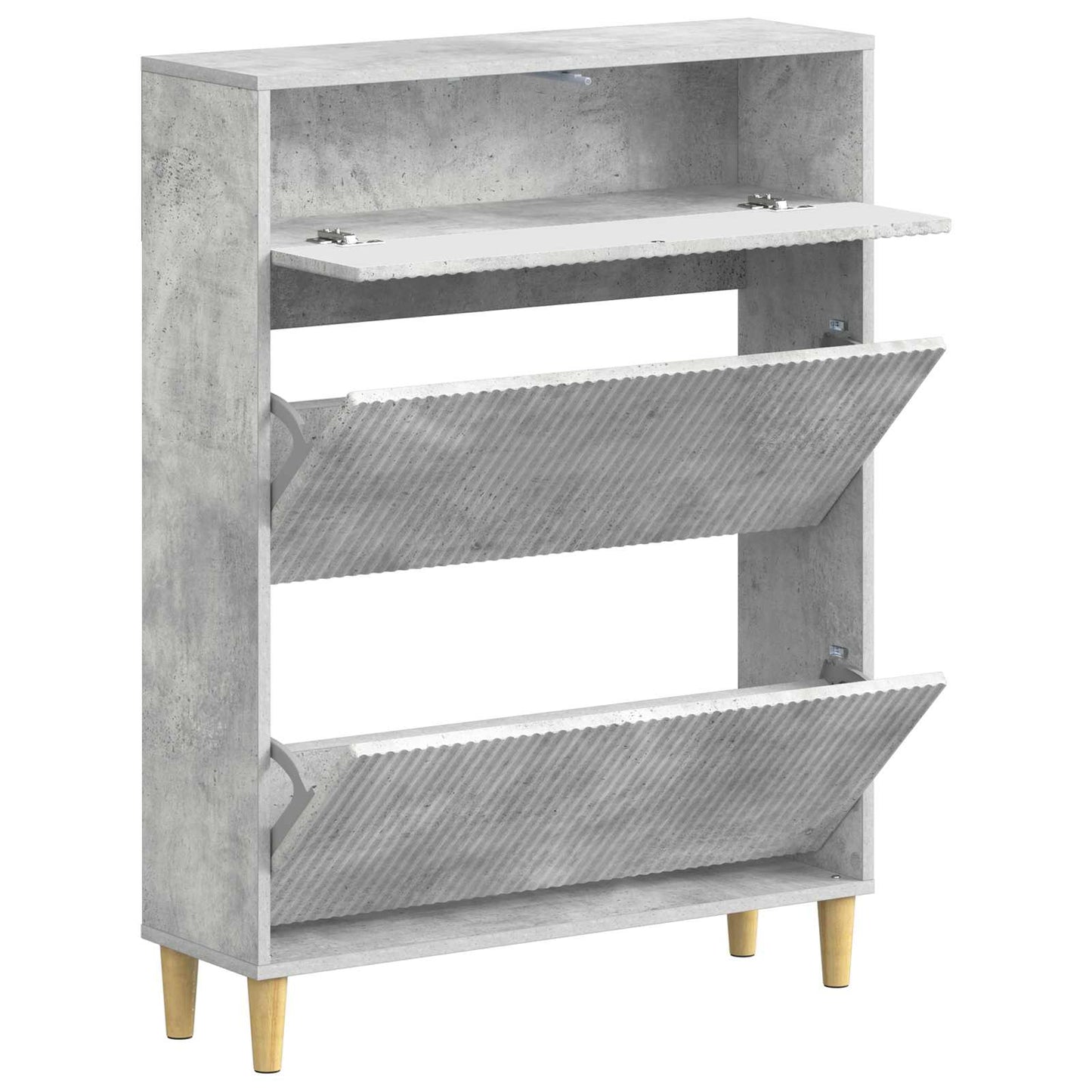 vidaXL Ντουλάπα Παπουτσιών ARNHEM 78 x 24 x 103 εκ. Επεξεργασμένο Ξύλο