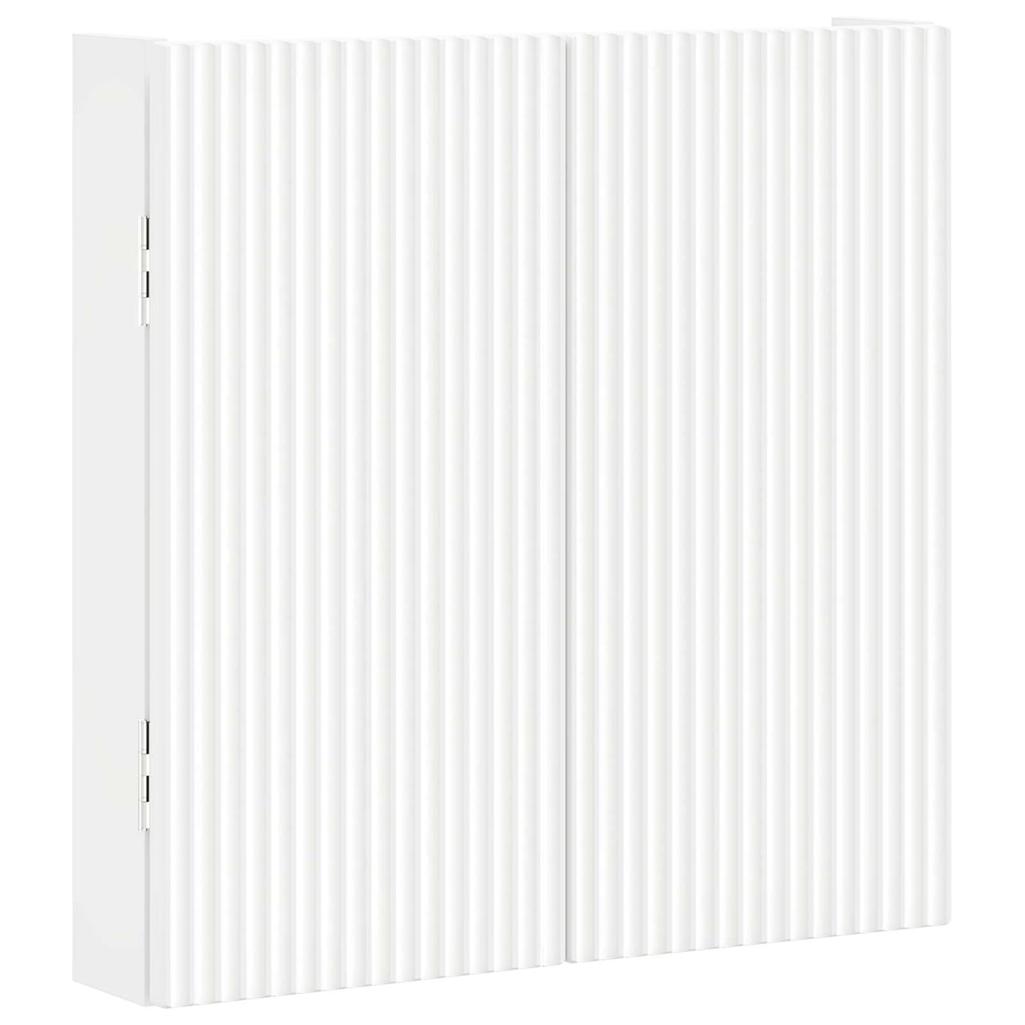 vidaXL Ντουλάπα Πινάκων Βελών ARNHEM Λευκό 52,5 x 10,5 x 53,5 εκ.