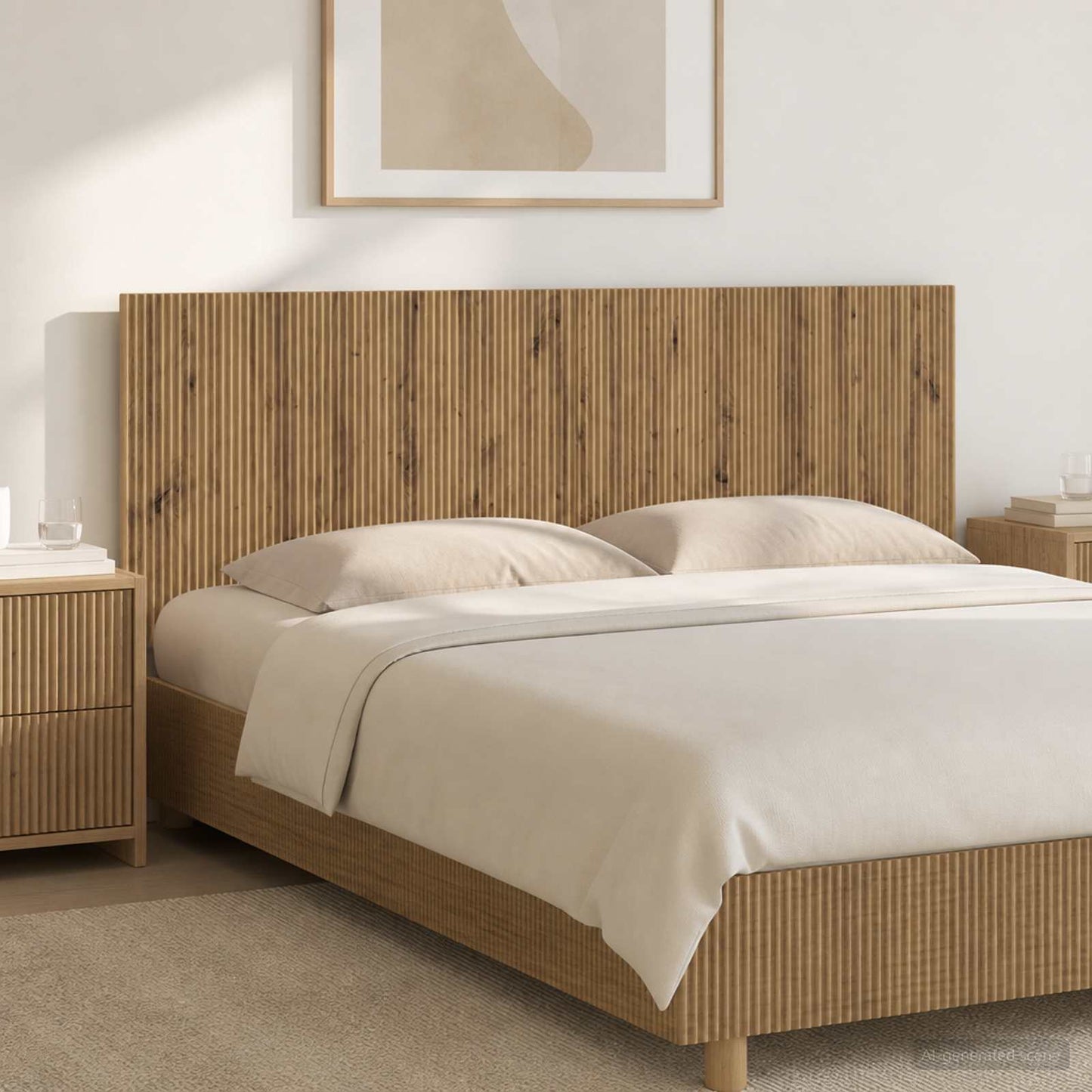 vidaXL Κεφαλάρι Τοίχου ARNHEM Artisan Δρυς Επεξεργασμένο Ξύλο