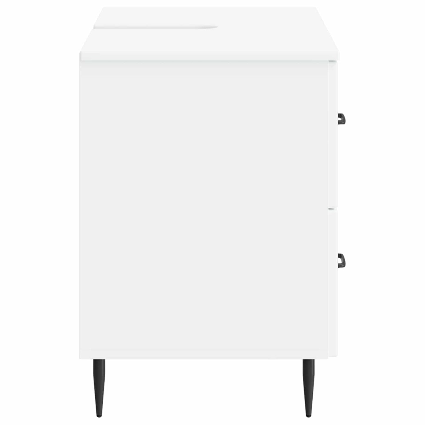 vidaXL Ντουλάπα Νιπτήρα Mπάνιου HAARLEM Λευκό 82 x 41 x 58,5 εκ