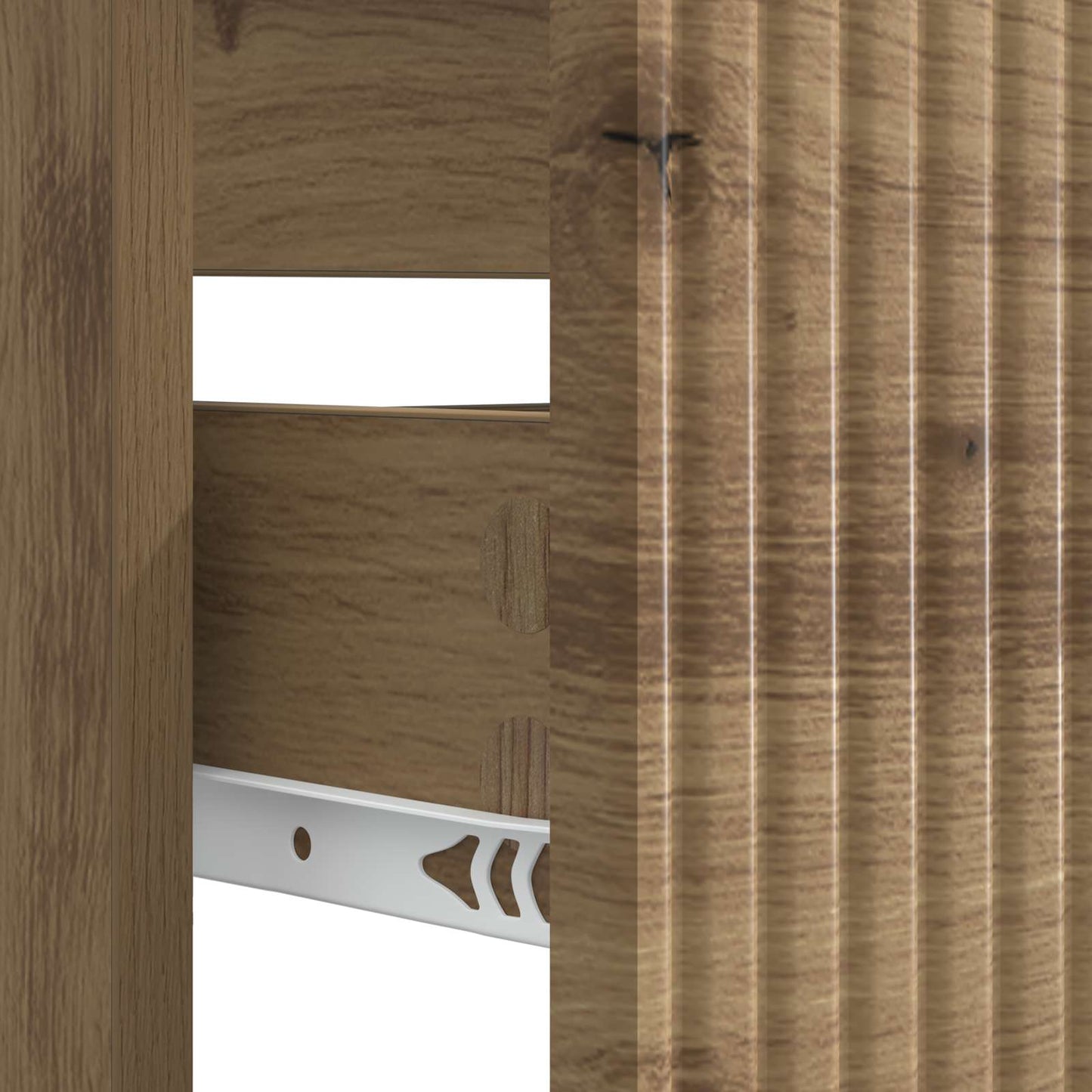 vidaXL Ντουλάπα Νιπτήρα Mπάνιου HAARLEM Artisan Δρυς 82 x 41 x 58,5 εκ