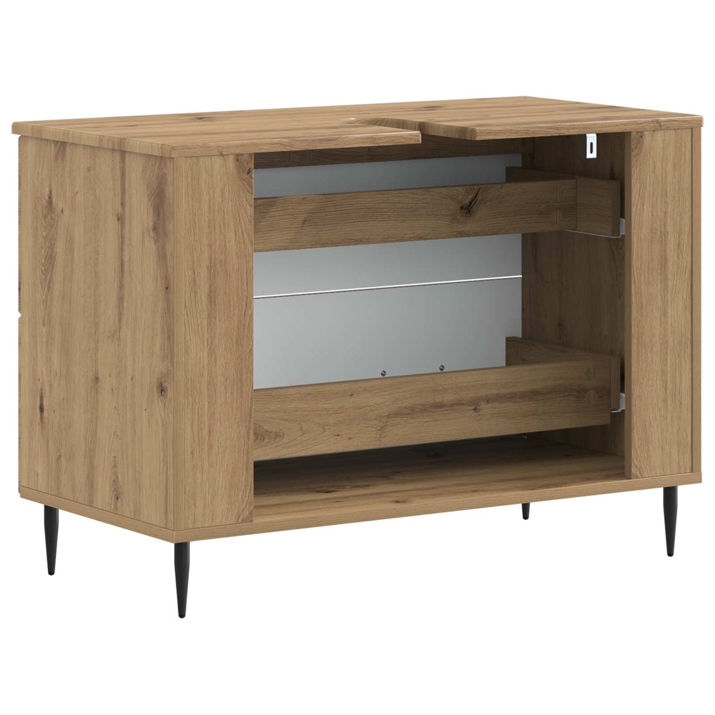 vidaXL Ντουλάπα Νιπτήρα Mπάνιου HAARLEM Artisan Δρυς 82 x 41 x 58,5 εκ