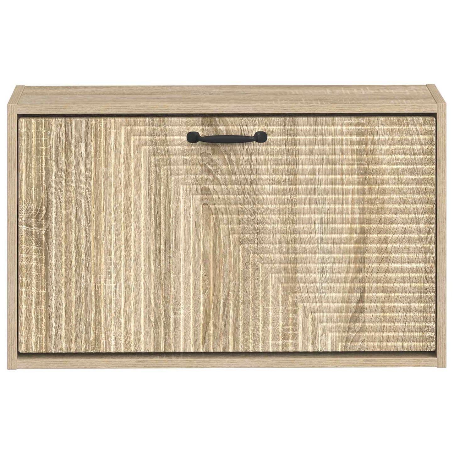 vidaXL Τοίχου Ντουλάπα Παπουτσιών HAARLEM 71 x 17 x 43 εκ Sonoma Δρυς