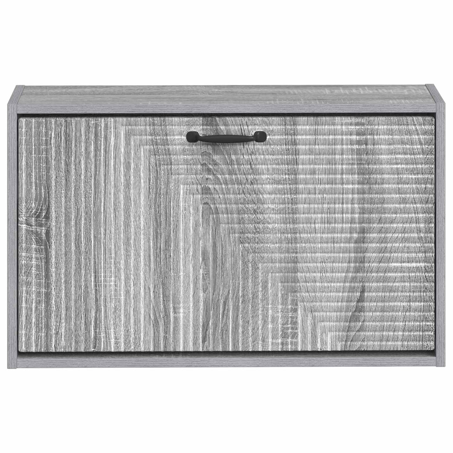 vidaXL Τοίχου Ντουλάπα Παπουτσιών HAARLEM 71 x 17 x 43 εκ Γκρι Sonoma