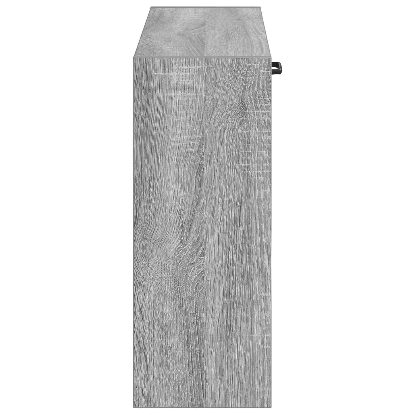vidaXL Τοίχου Ντουλάπα Παπουτσιών HAARLEM 71 x 17 x 43 εκ Γκρι Sonoma