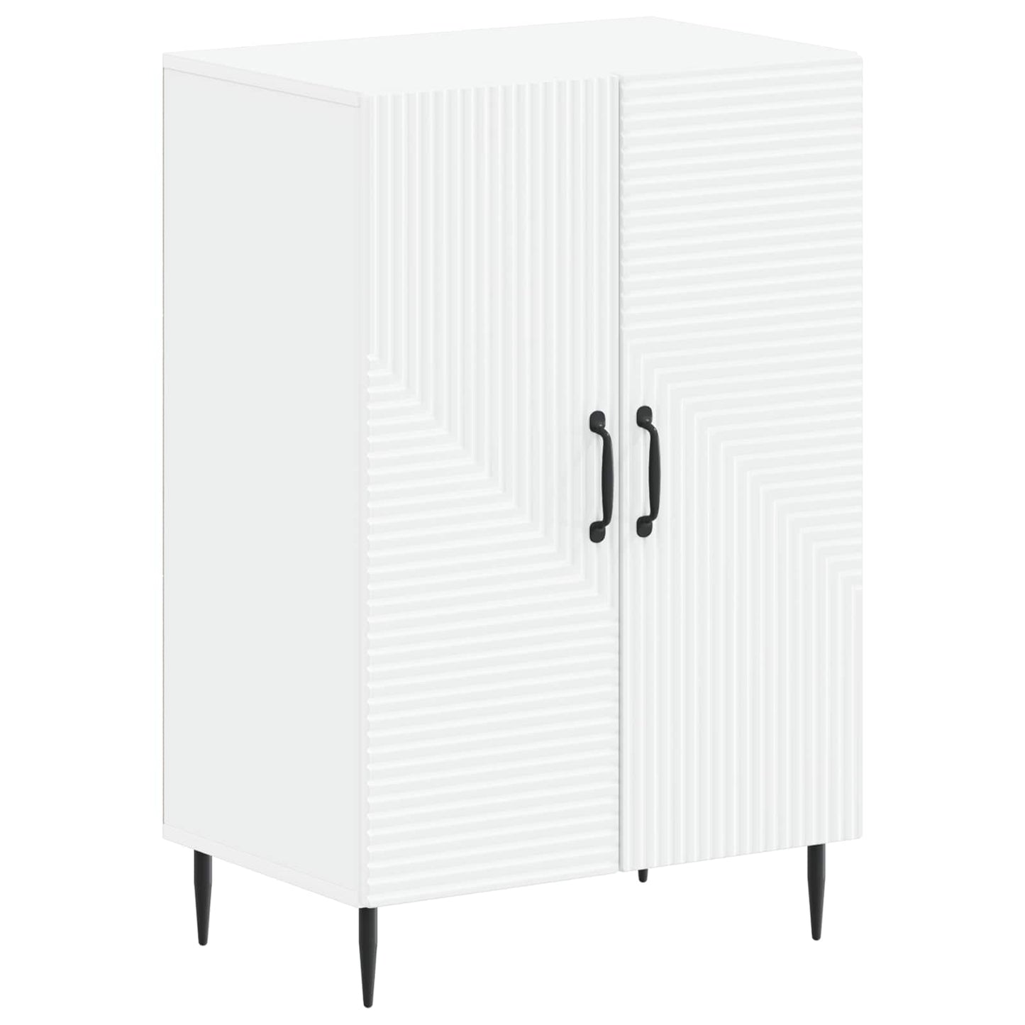 vidaXL Ντουλάπα Παπουτσιών HAARLEM 59,5 x 39,5 x 89,5 εκ Λευκό