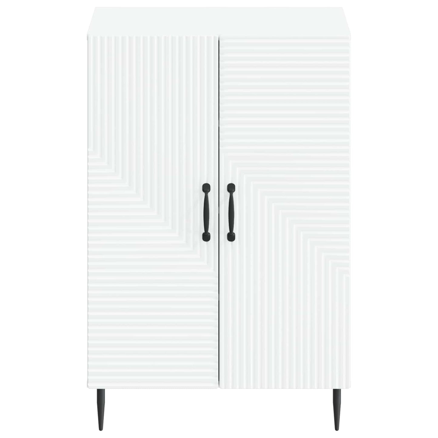 vidaXL Ντουλάπα Παπουτσιών HAARLEM 59,5 x 39,5 x 89,5 εκ Λευκό