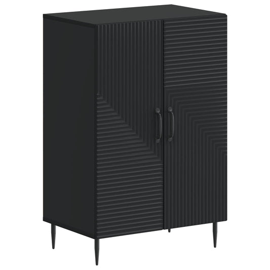 vidaXL Ντουλάπα Παπουτσιών HAARLEM 59,5 x 39,5 x 89,5 εκ Μαύρο