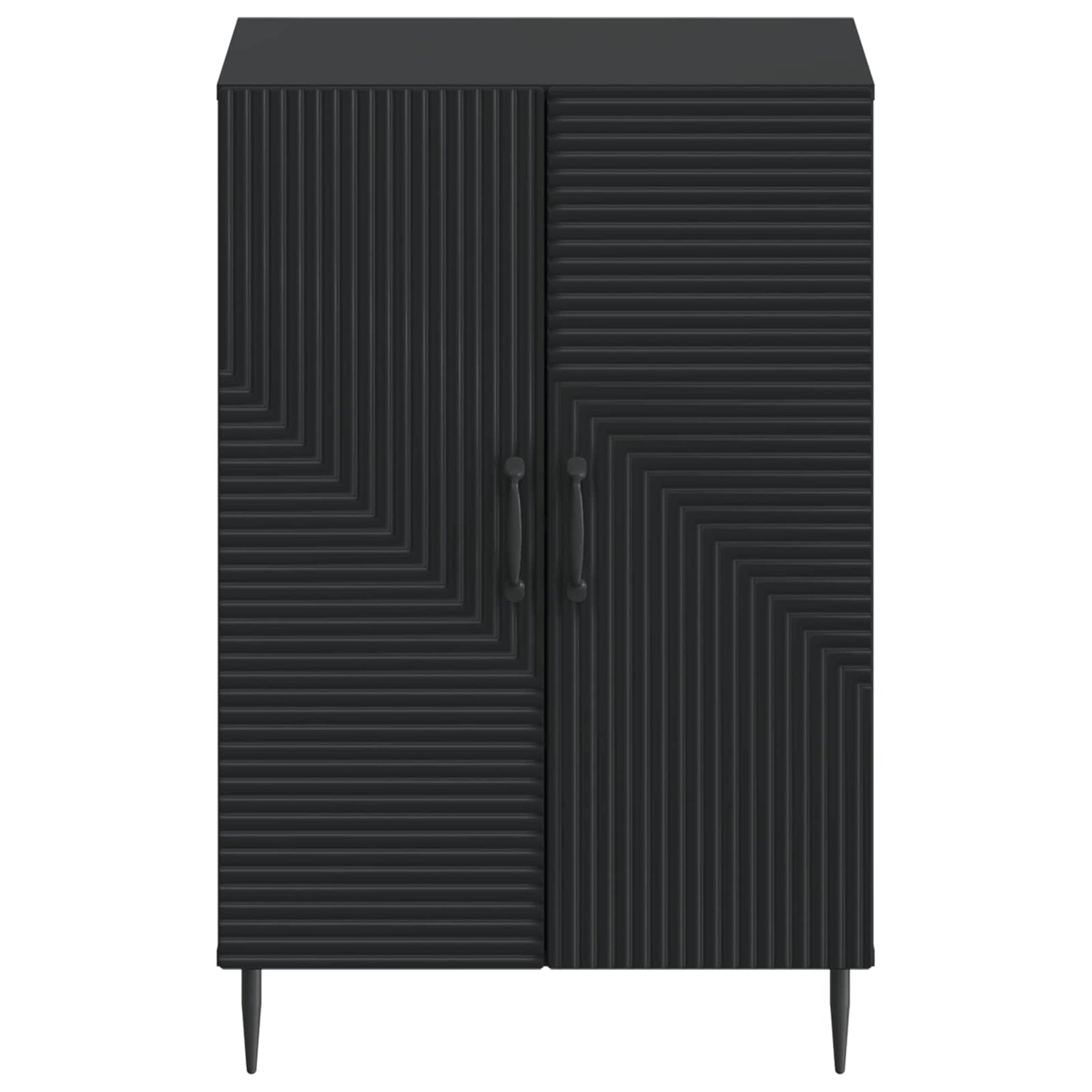 vidaXL Ντουλάπα Παπουτσιών HAARLEM 59,5 x 39,5 x 89,5 εκ Μαύρο