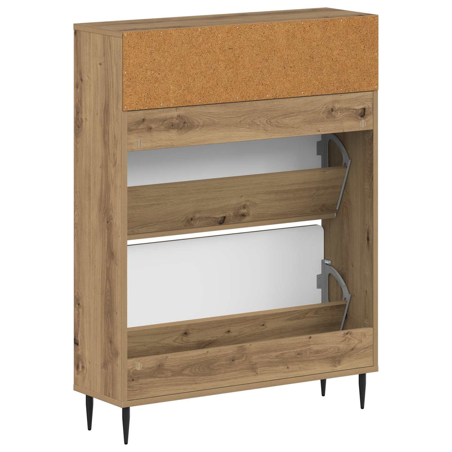 vidaXL Ντουλάπα Παπουτσιών HAARLEM 78 x 24 x 103 εκ. Artisan Δρυς