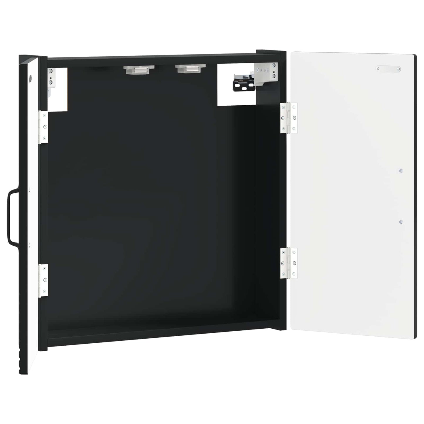 vidaXL Ντουλάπα Πινάκων Βελών HAARLEM Μαύρο 52,5 x 10,5 x 53,5 εκ.