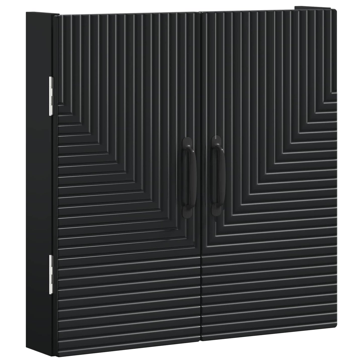 vidaXL Ντουλάπα Πινάκων Βελών HAARLEM Μαύρο 52,5 x 10,5 x 53,5 εκ.