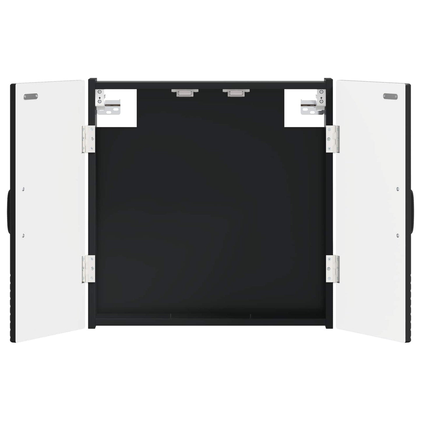 vidaXL Ντουλάπα Πινάκων Βελών HAARLEM Μαύρο 52,5 x 10,5 x 53,5 εκ.