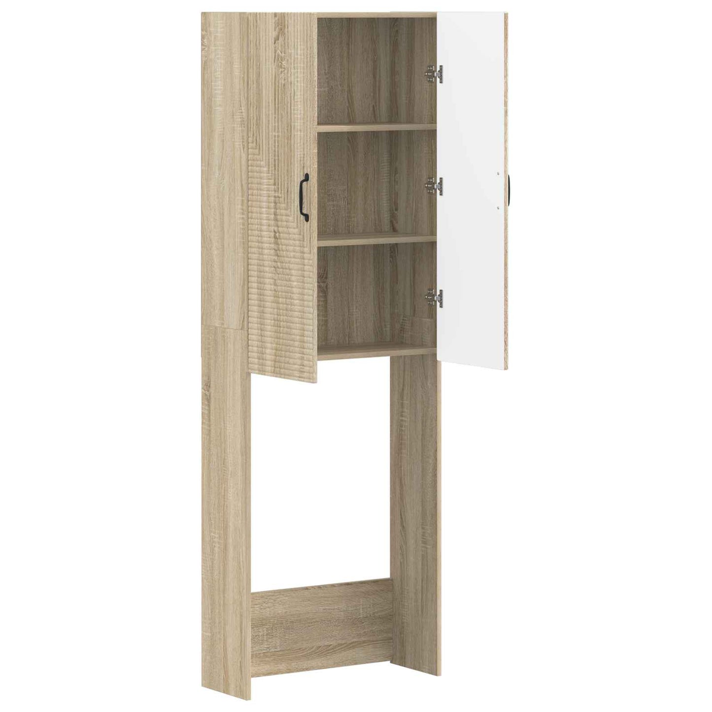 vidaXL Ντουλάπα τουαλέτας HAARLEM Sonoma Δρυς 66 x 25,5 x 190 εκ.