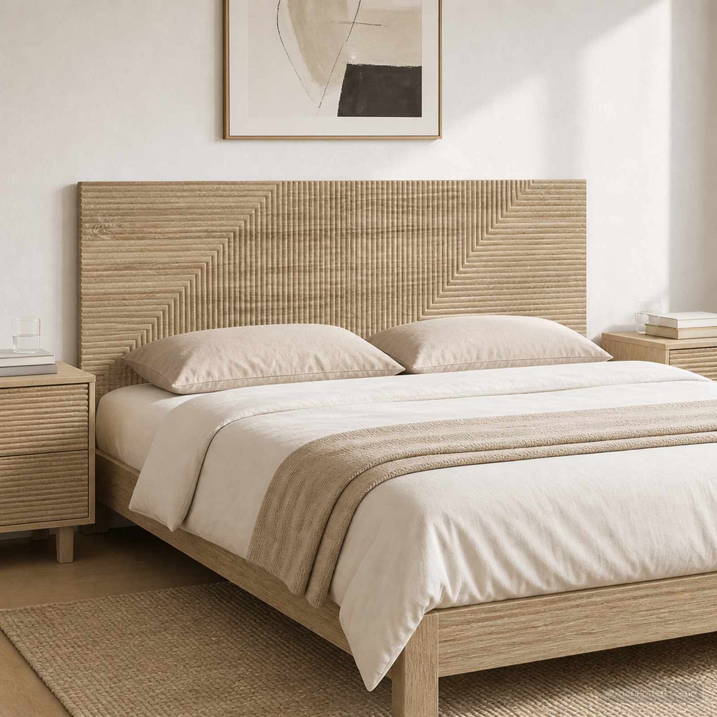 vidaXL Κεφαλάρι Τοίχου HAARLEM Sonoma Δρυς Επεξεργασμένο Ξύλο