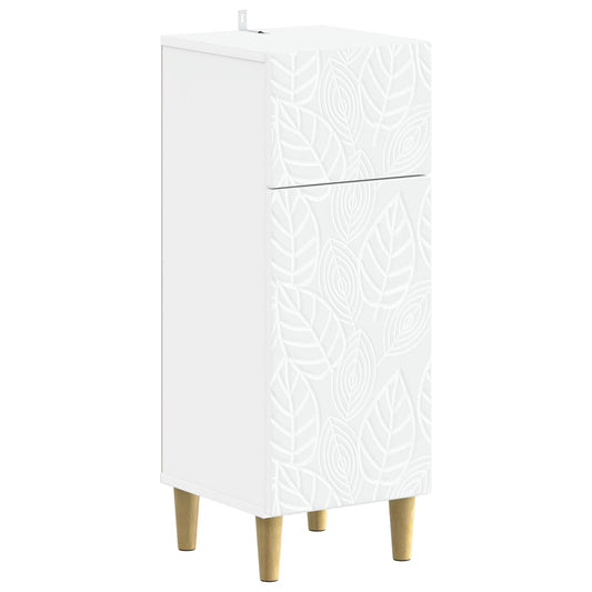 vidaXL Ντουλάπι Αποθήκευσης Μπάνιου DELFT Λευκό 30 x 31 x 80 εκ.