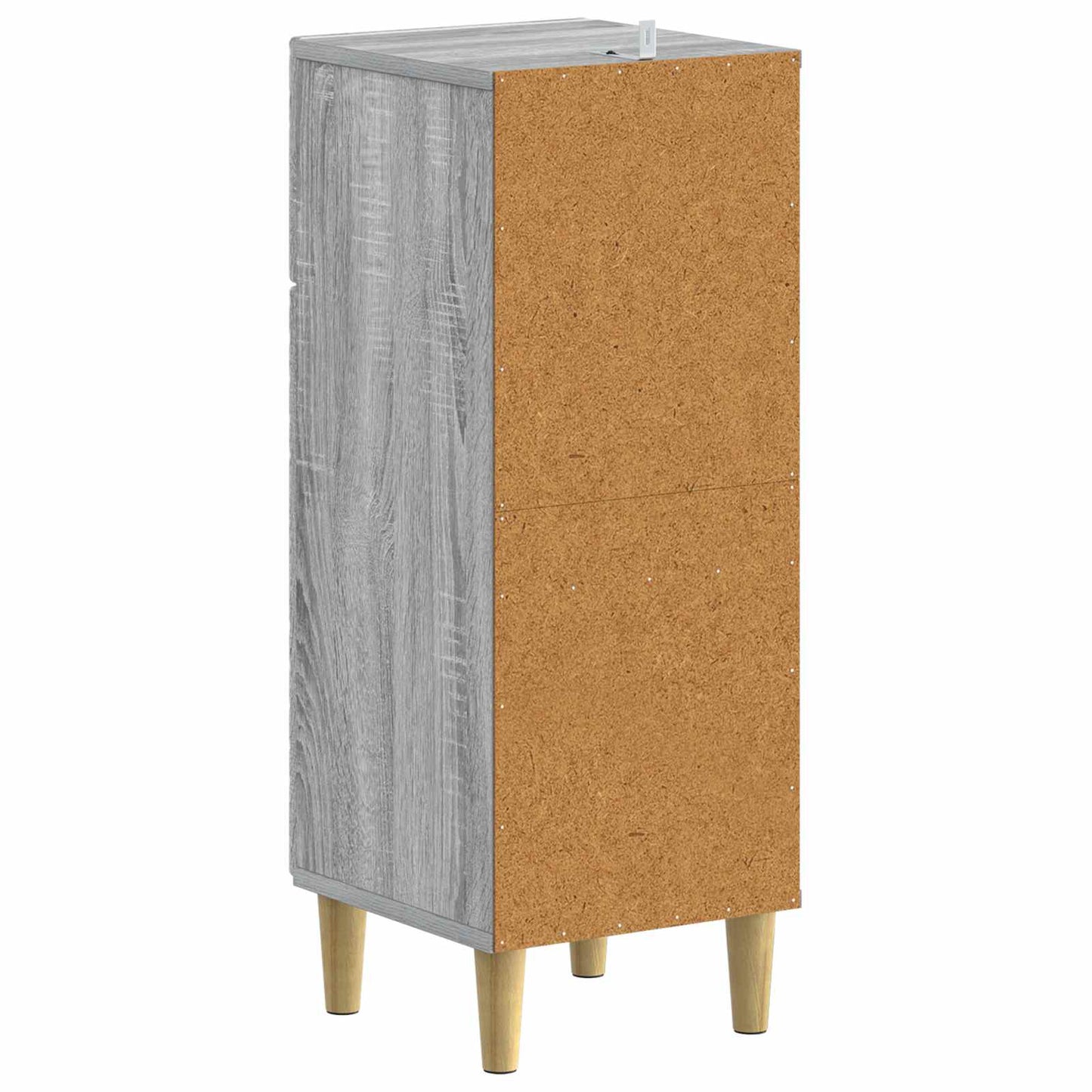 vidaXL Ντουλάπι Αποθήκευσης Μπάνιου DELFT Γκρι Sonoma 30 x 31 x 80 εκ.