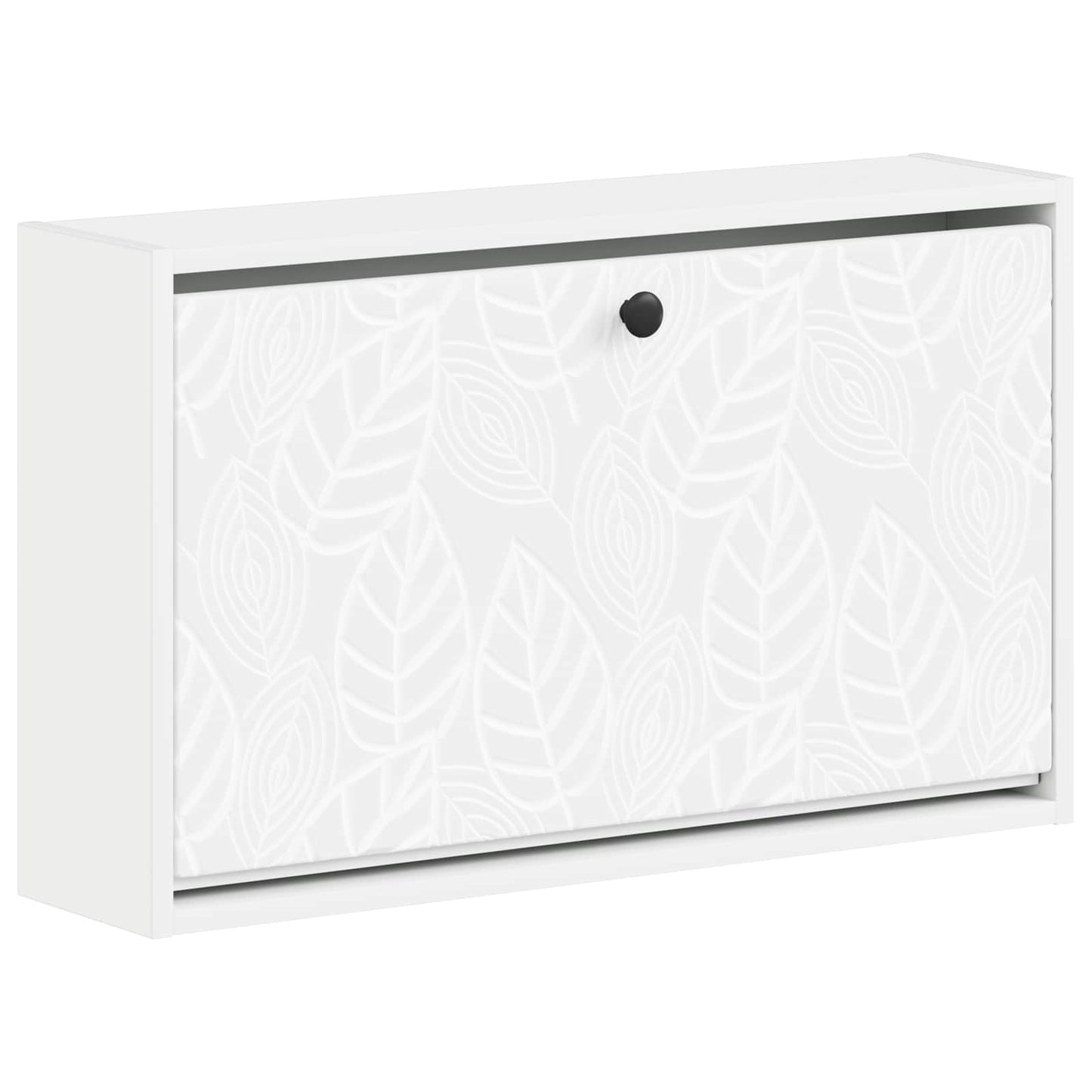 vidaXL Τοίχου Ντουλάπα Παπουτσιών DELFT 71 x 17 x 43 εκ Λευκό