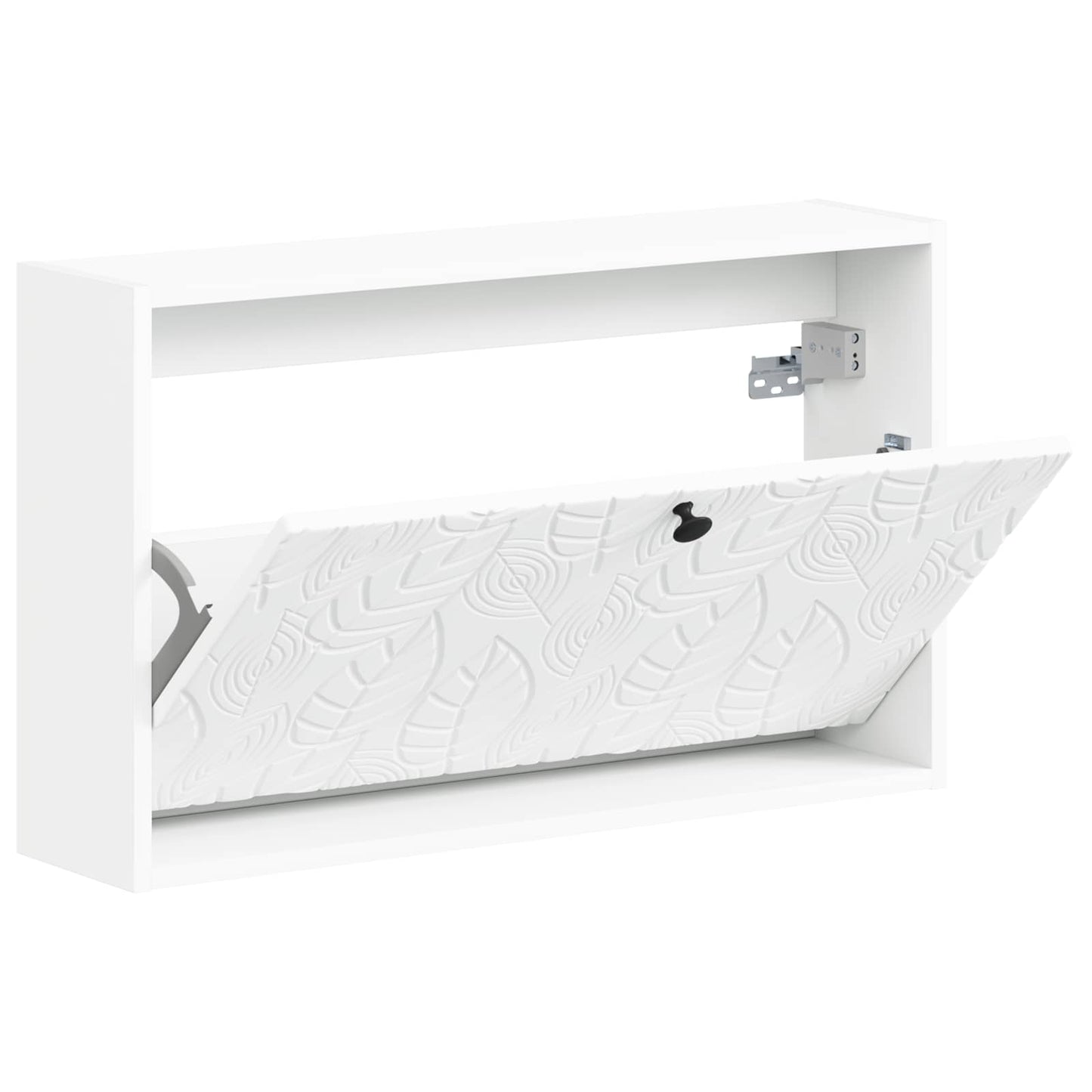 vidaXL Τοίχου Ντουλάπα Παπουτσιών DELFT 71 x 17 x 43 εκ Λευκό