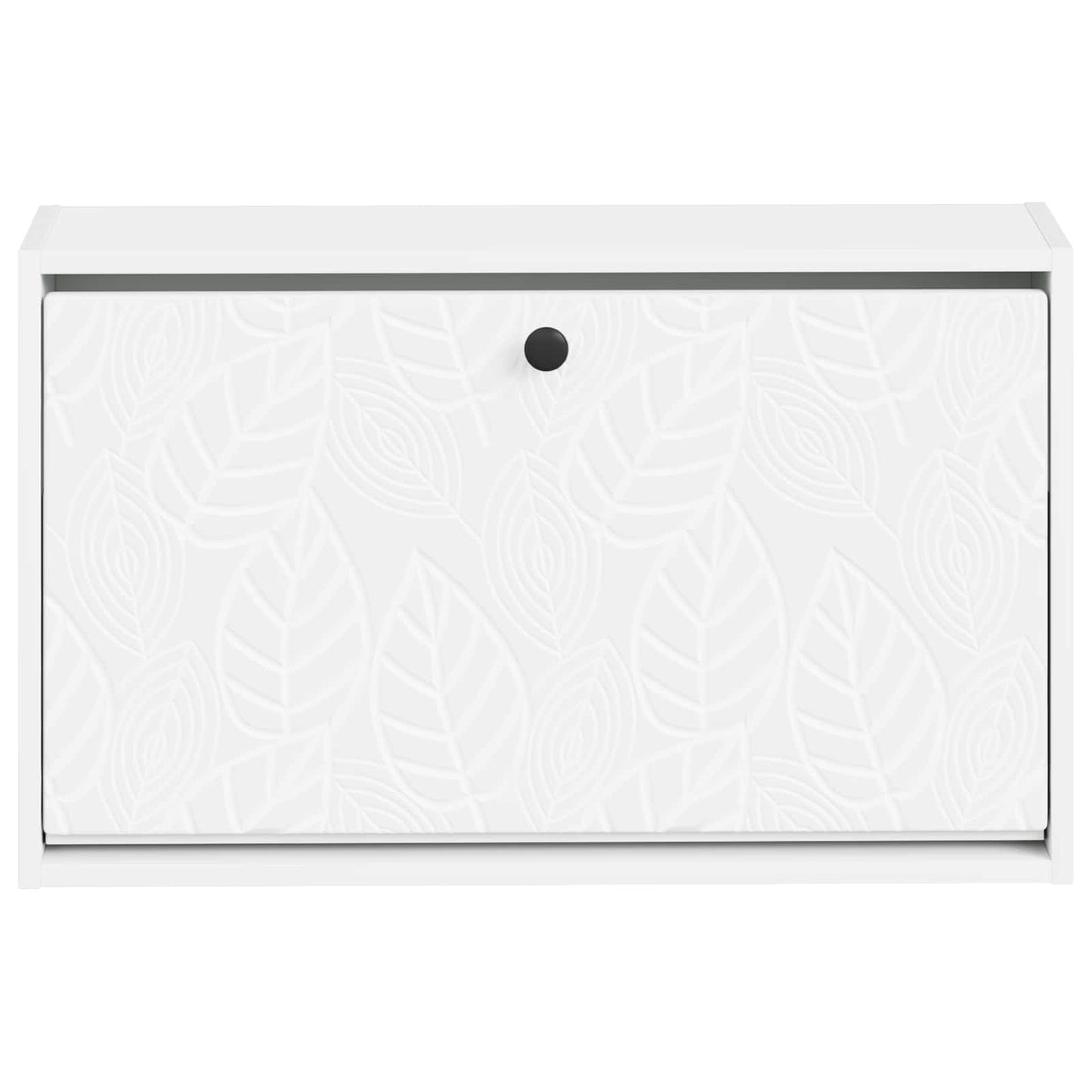 vidaXL Τοίχου Ντουλάπα Παπουτσιών DELFT 71 x 17 x 43 εκ Λευκό