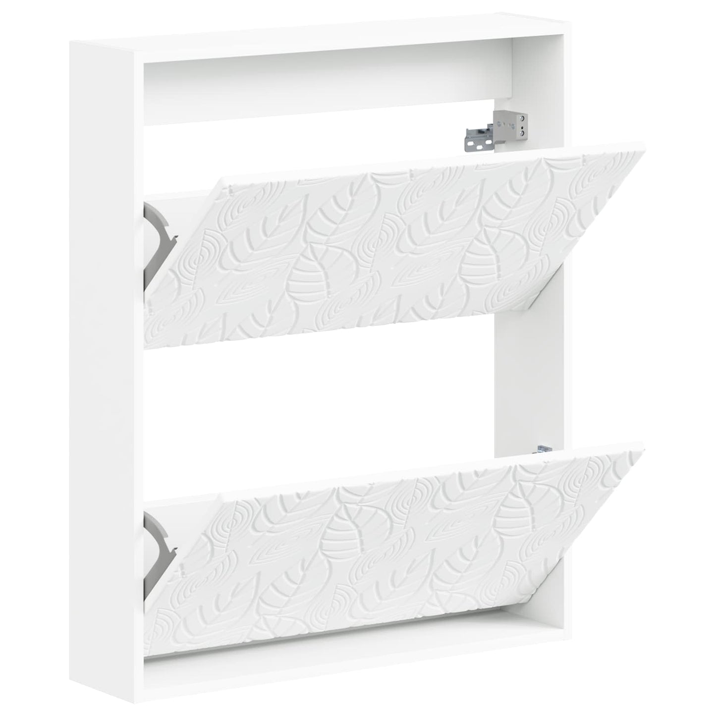 vidaXL Τοίχου Ντουλάπα Παπουτσιών DELFT 71 x 17 x 86 εκ. Λευκό