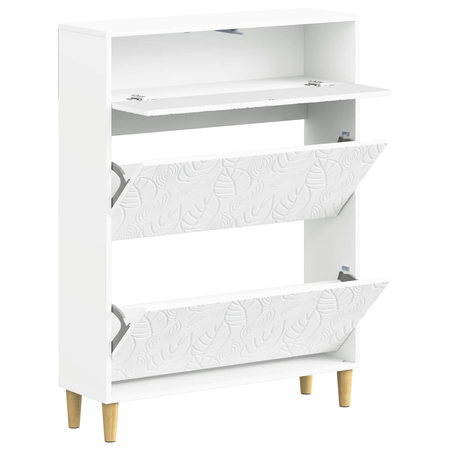 vidaXL Ντουλάπα Παπουτσιών DELFT 78 x 24 x 103 εκ. Επεξεργασμένο Ξύλο